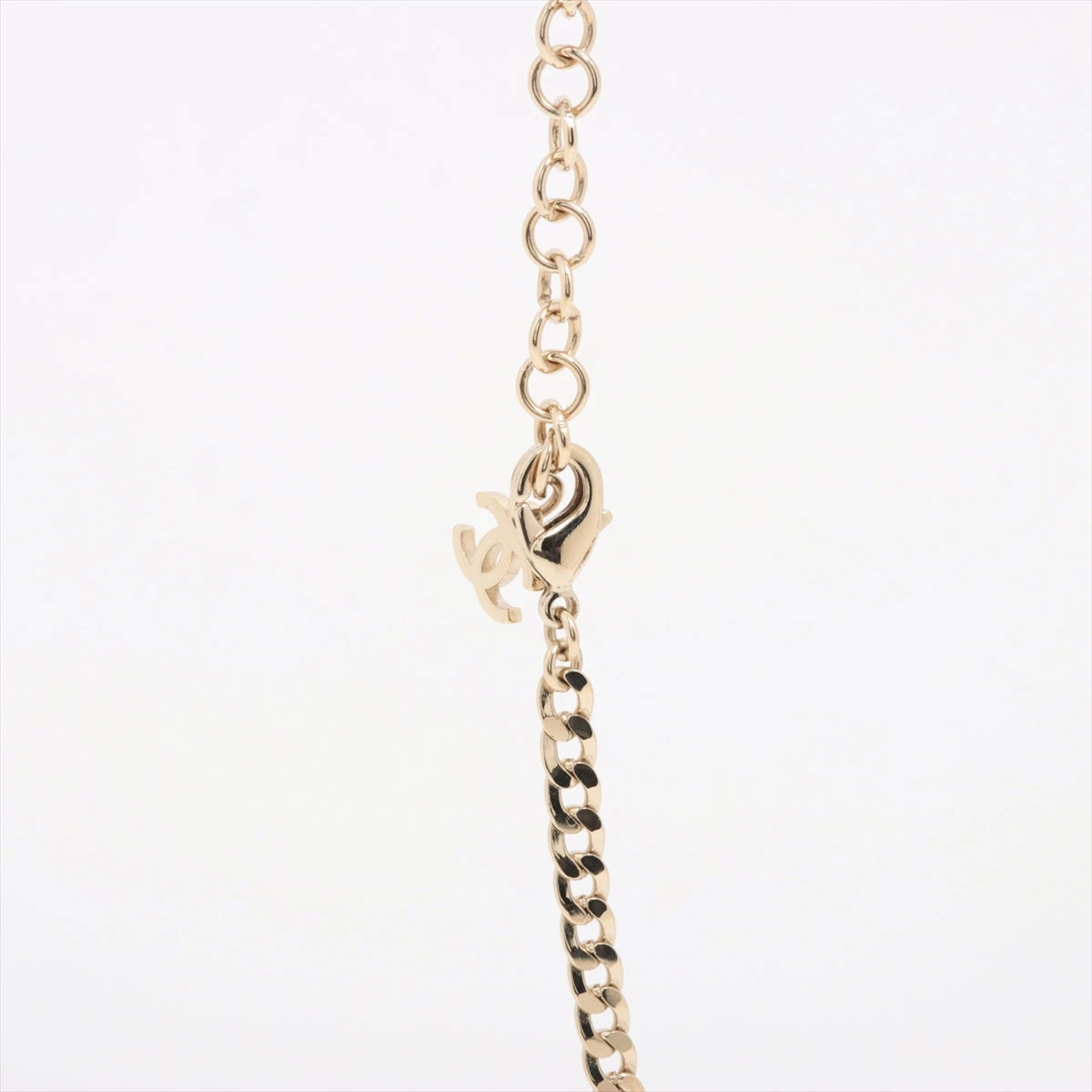 【高級感溢れるシャンパンゴールド】CHANEL★ネックレス シャネル CHANEL ネックレス マット シャンパン ゴールド