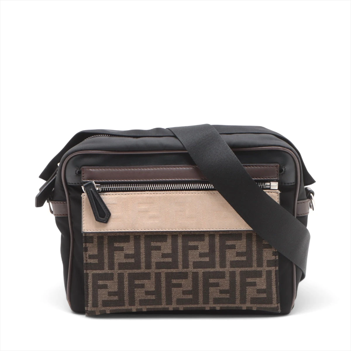美品✨ FENDI フェンディ ズッカ ナイロン ハンドバッグ 肩掛け 黒 楽天市場】□極美品□ FENDI フェンディ ズッカ柄 ナイロン