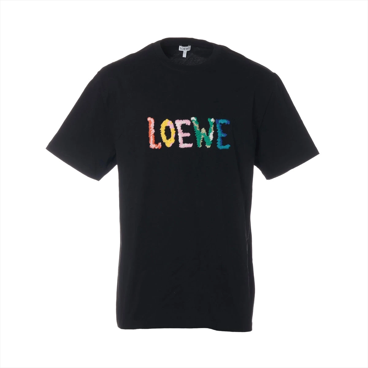 ロエベ コットン Tシャツ M メンズ ブラック H526Y22XBF ロエベ コットン Tシャツ M メンズ ブラック H526Y22XBF