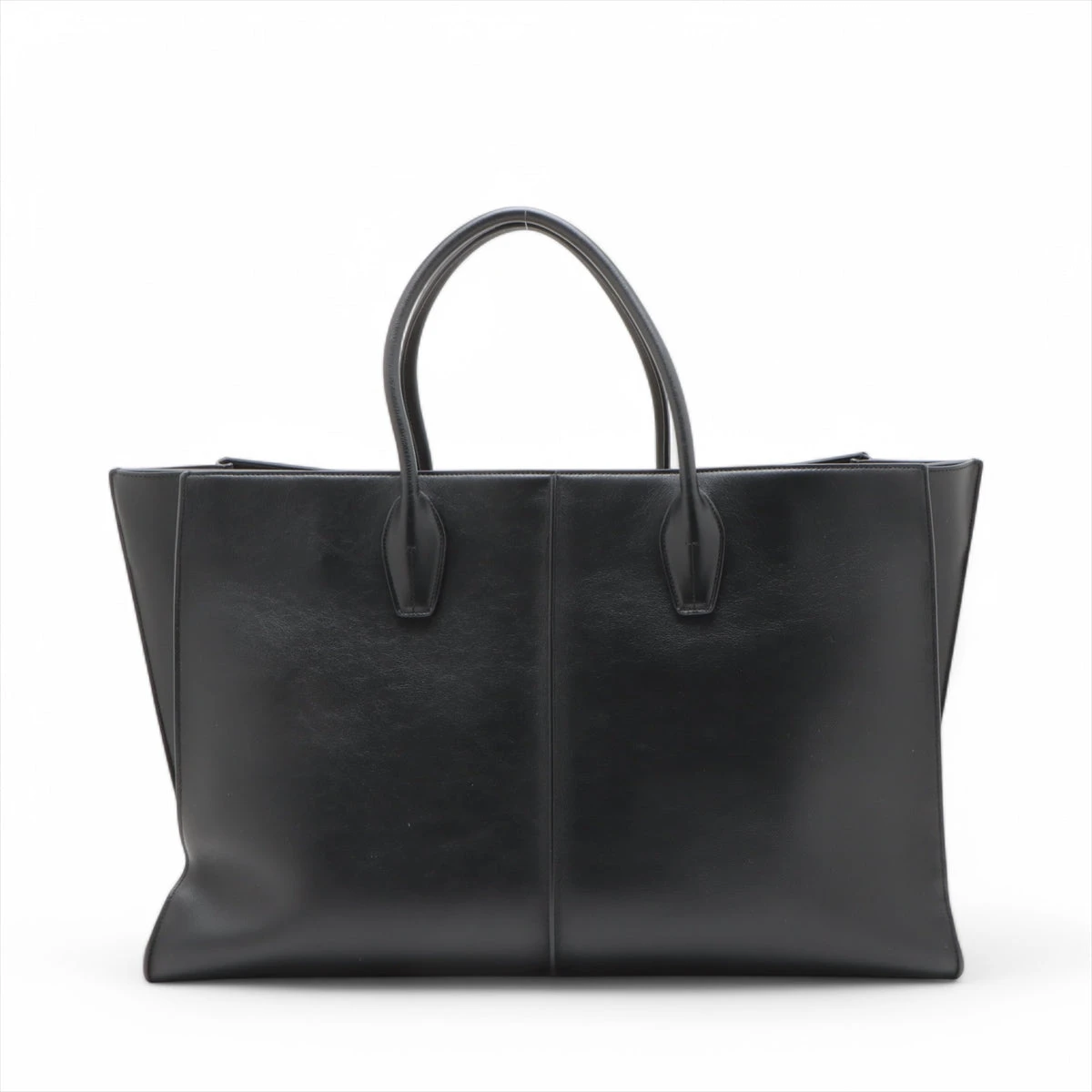 トッズ レザー トートバッグ ブラック A3492975｜中古ブランド品