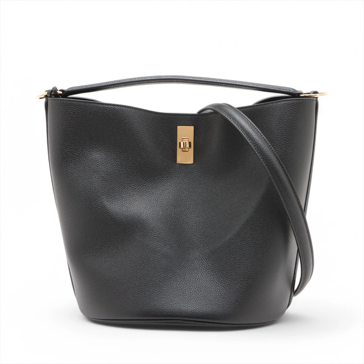 CELINE ティーン バケット16 2Wayバッグ 美品】CELINE セリーヌ ティーン バケット16 2WAY バッグ グレー