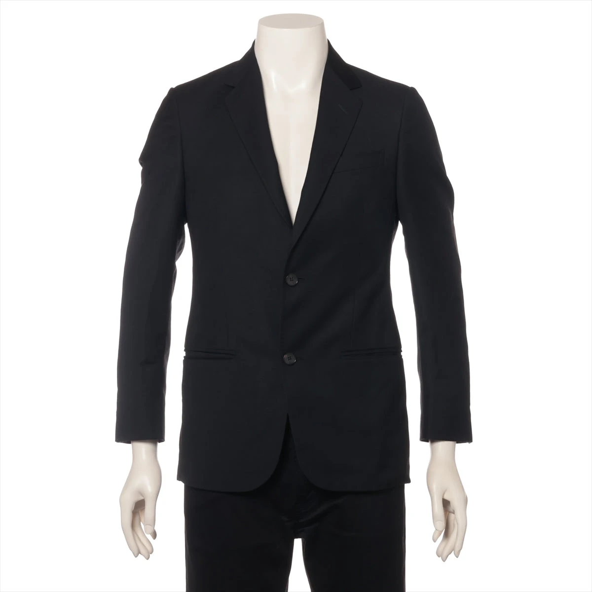 【専用】Gucci 44ウールジャケット 黒 グッチ ウール テーラードジャケット 44R メンズ ブラック