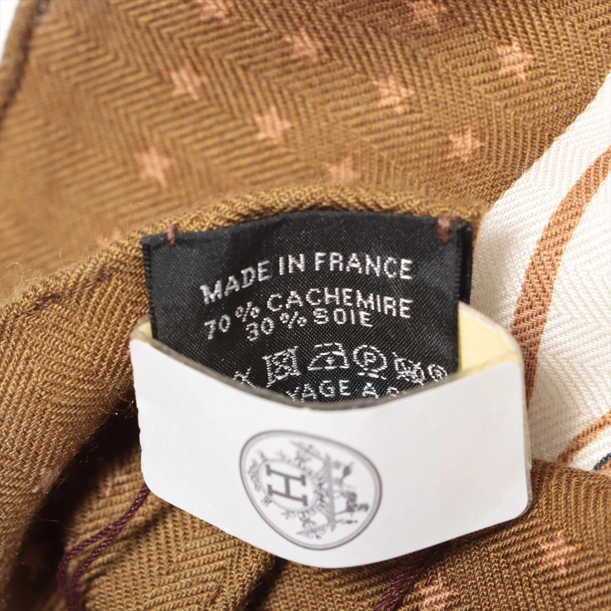 新品タグ付き エルメス 22AW 宮廷の馬具 カシミヤシルク ツイルレーヌニット HERMES エルメス 2022AW カレジュアン宮廷の馬具・バンダナ
