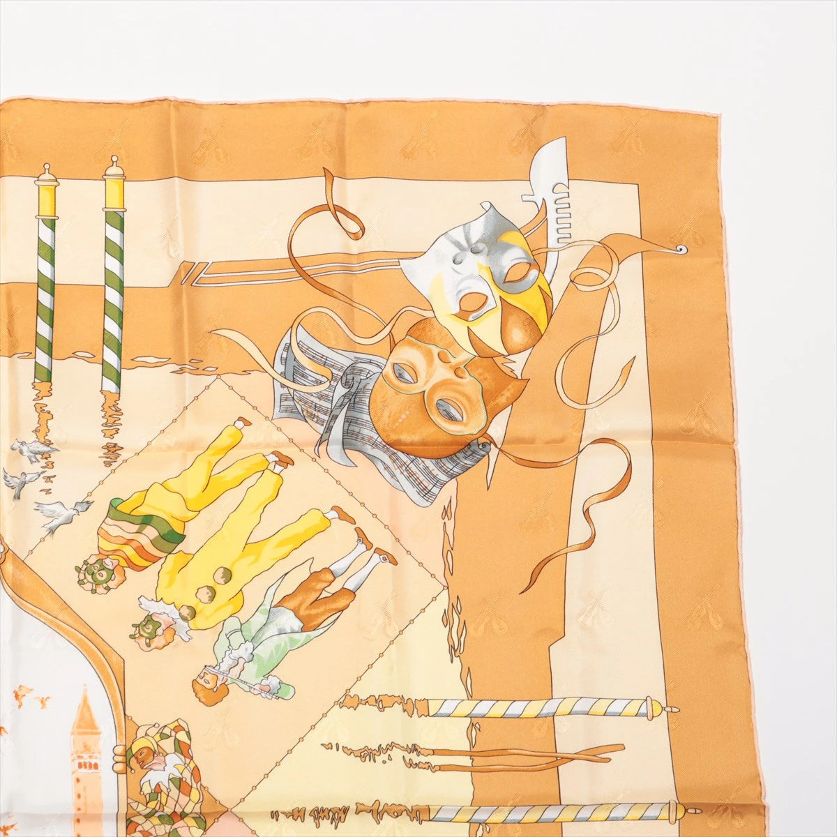 エルメス カレ90 LE CARNAVAL DE VENISE ヴェニスのカーニバル