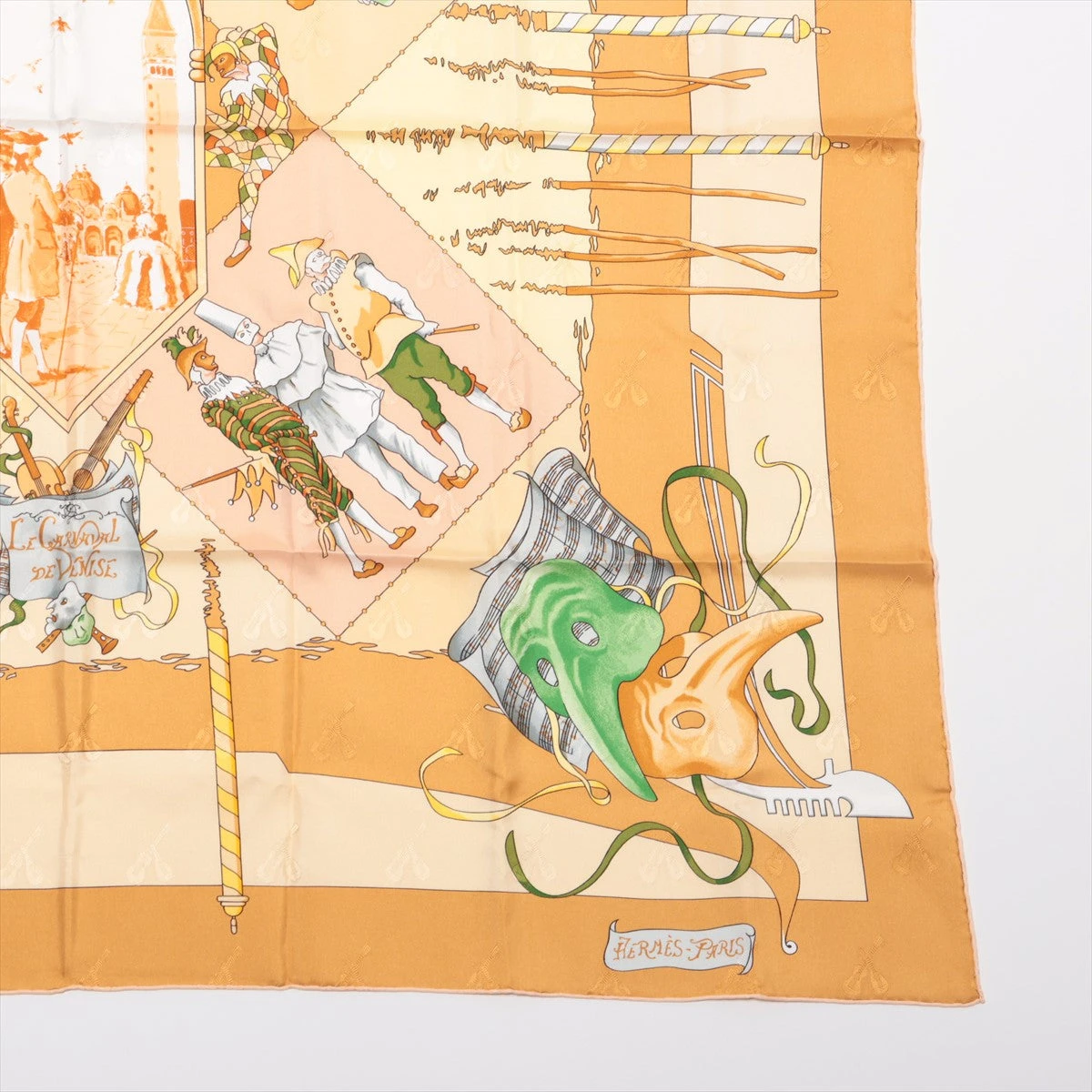 エルメス カレ90 LE CARNAVAL DE VENISE ヴェニスのカーニバル