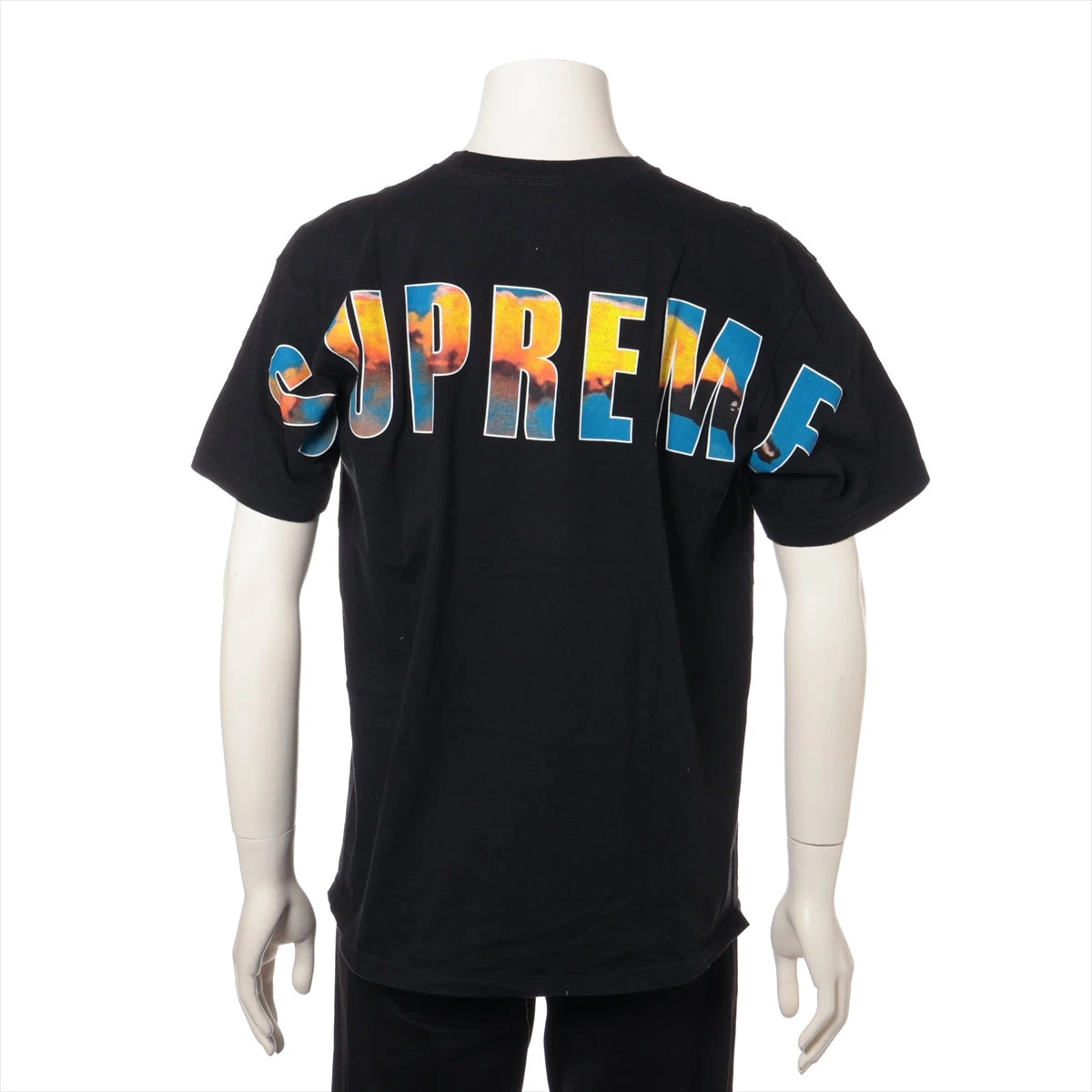 シュプリーム コットン Tシャツ M メンズ ブラック A3098025