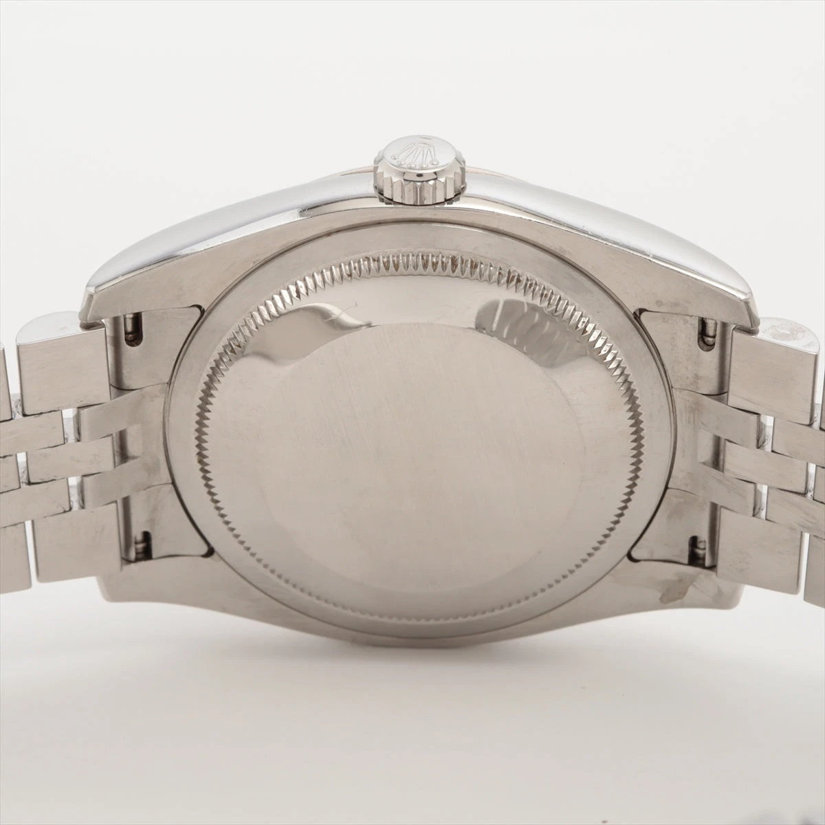 ロレックス デイトジャスト 116234 SS×WG AT ブラックコンセントリック