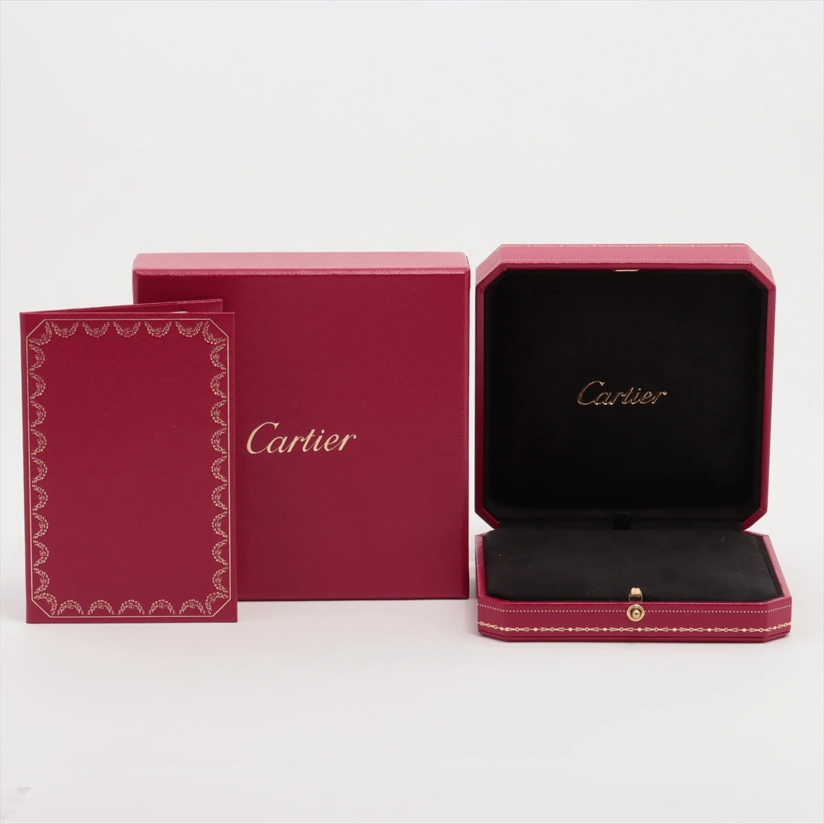 箱 カルティエ ダムール SM ダイヤ ネックレス K18YG 750 3487 カルティエ ダムール SM ダイヤ ネックレス 750(WG) 3.0g