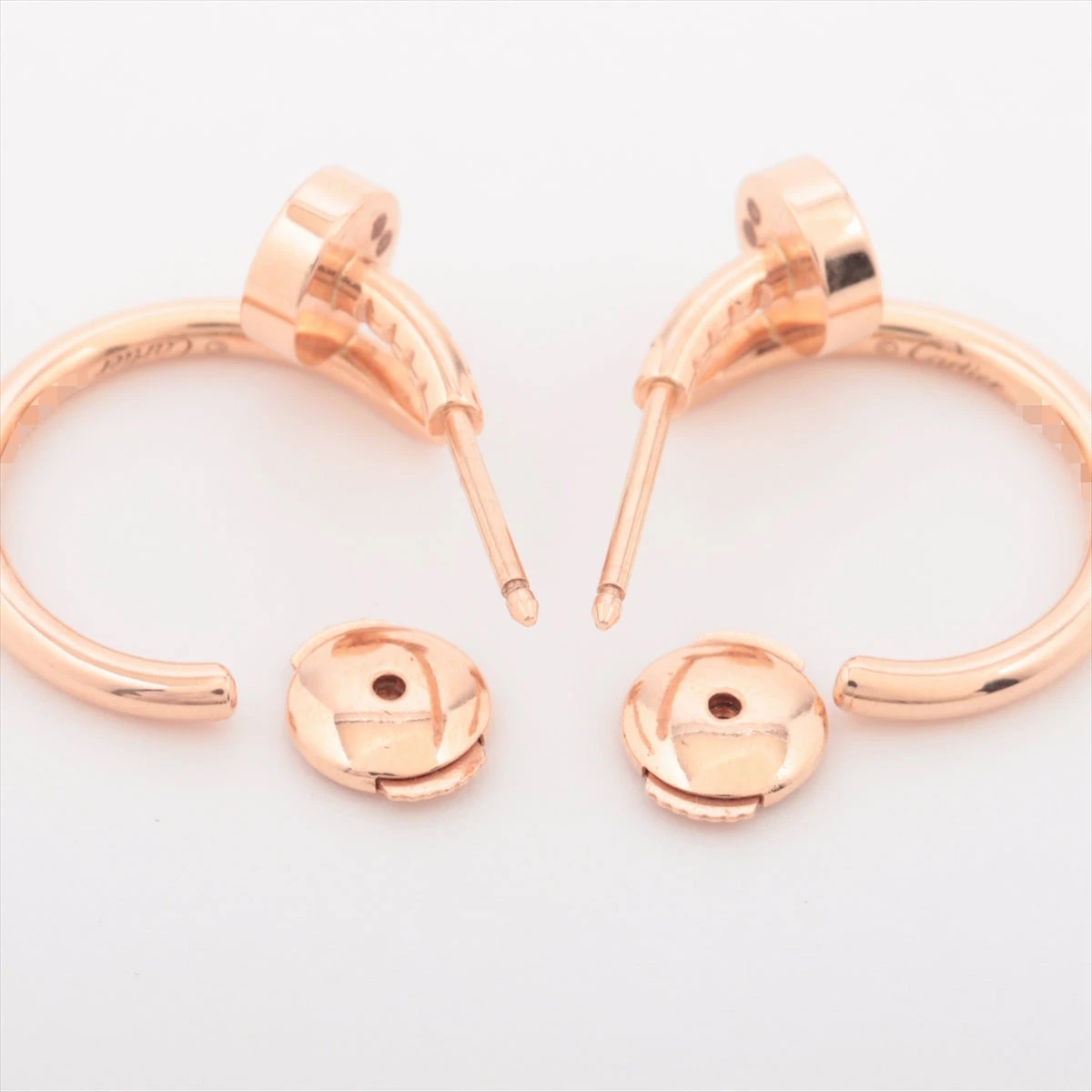 カルティエ ジュストアンクル ピアス 750(PG) 5.2g AP104657｜中古