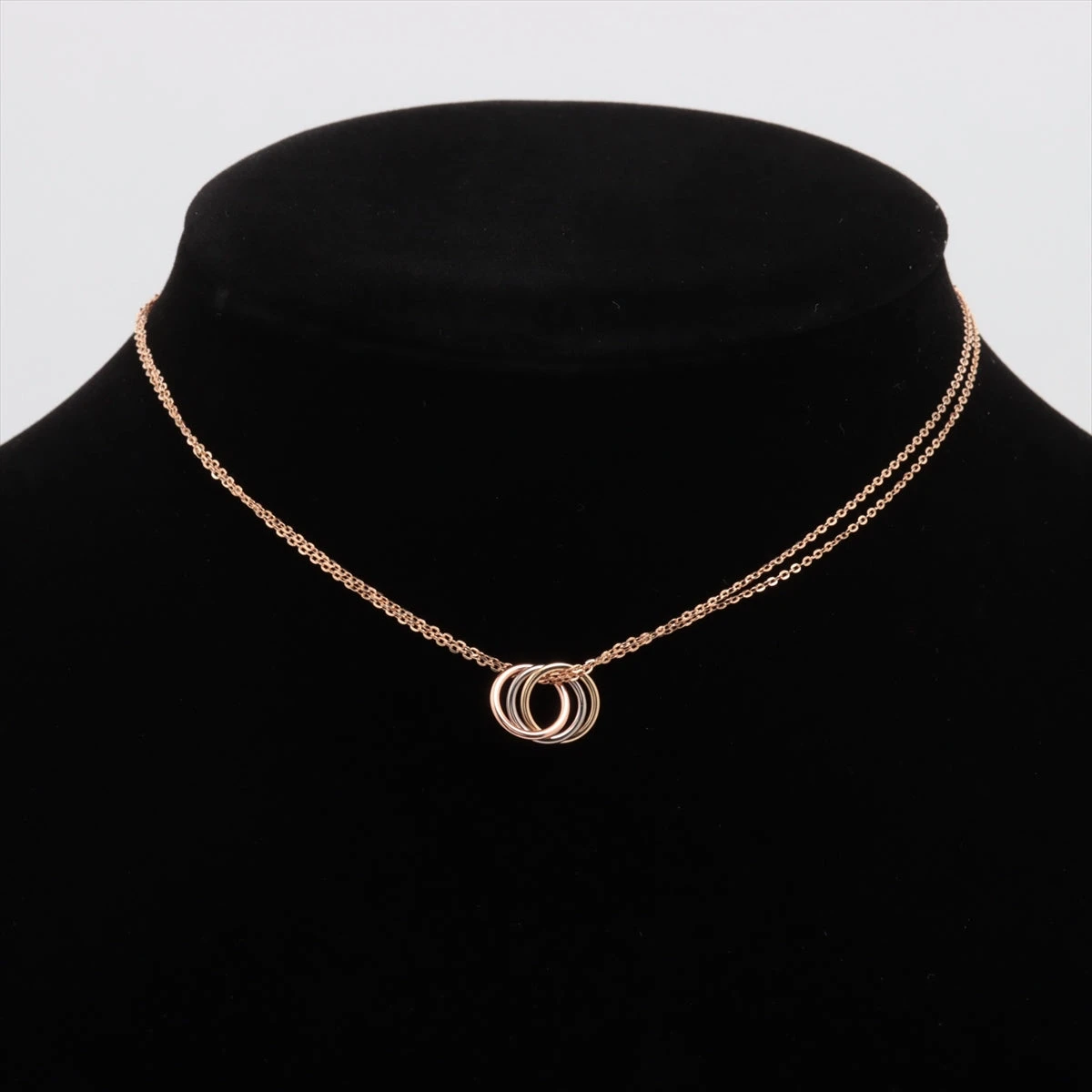 ギャランティ箱付き◆Cartier◆スイートトリニティネックレス*カルティエ 新品磨き済◇ギャランティ箱付き◇Cartier◇スイートトリニティ