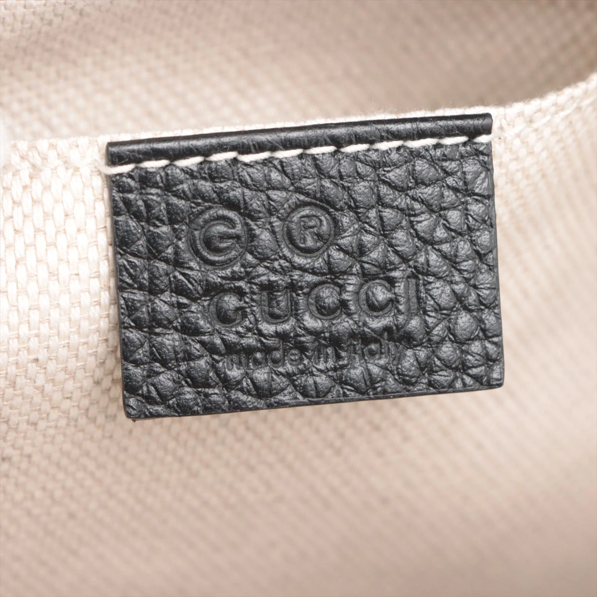 Gucci ブラックレザー ショルダーバッグ Gucci Pre-Owned 2023 レザーショルダーバッグ | ブラック