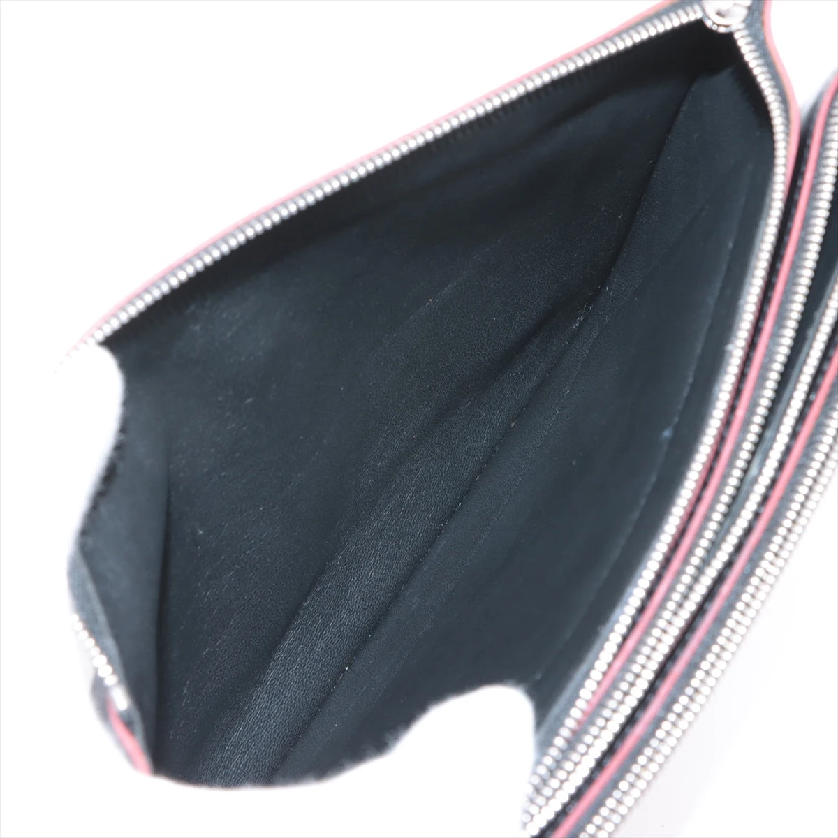 セリーヌ トリオ レザー ショルダーバッグ ブラック WZ469994｜中古