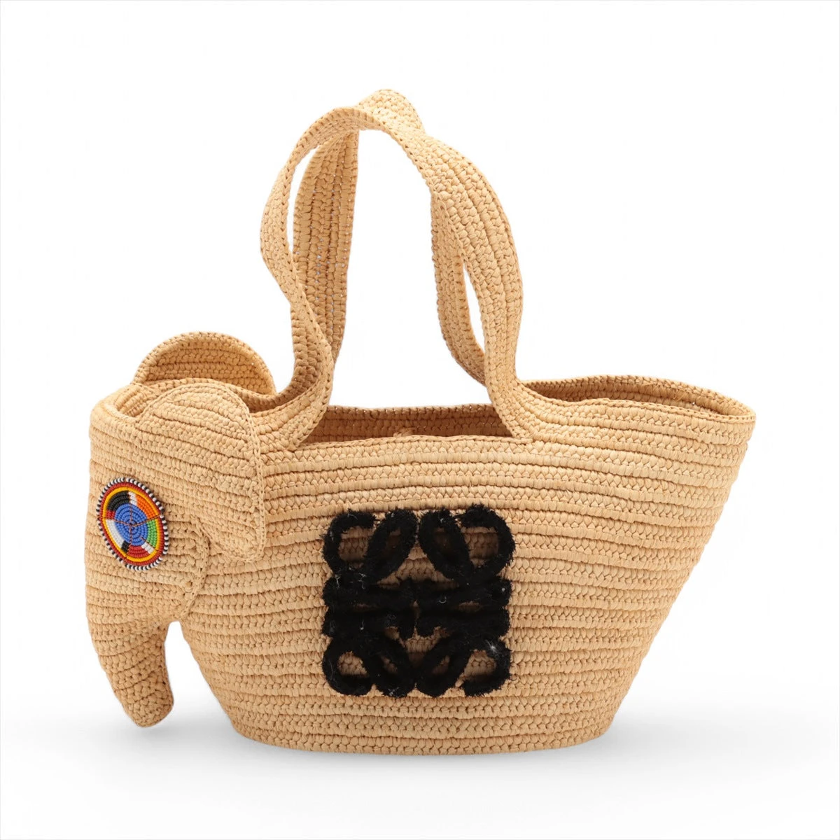 ロエベ　ノベルティ　ラファカゴバッグ LOEWE LOEWE(ロエベ) バスケットバッグ スモール トート かご