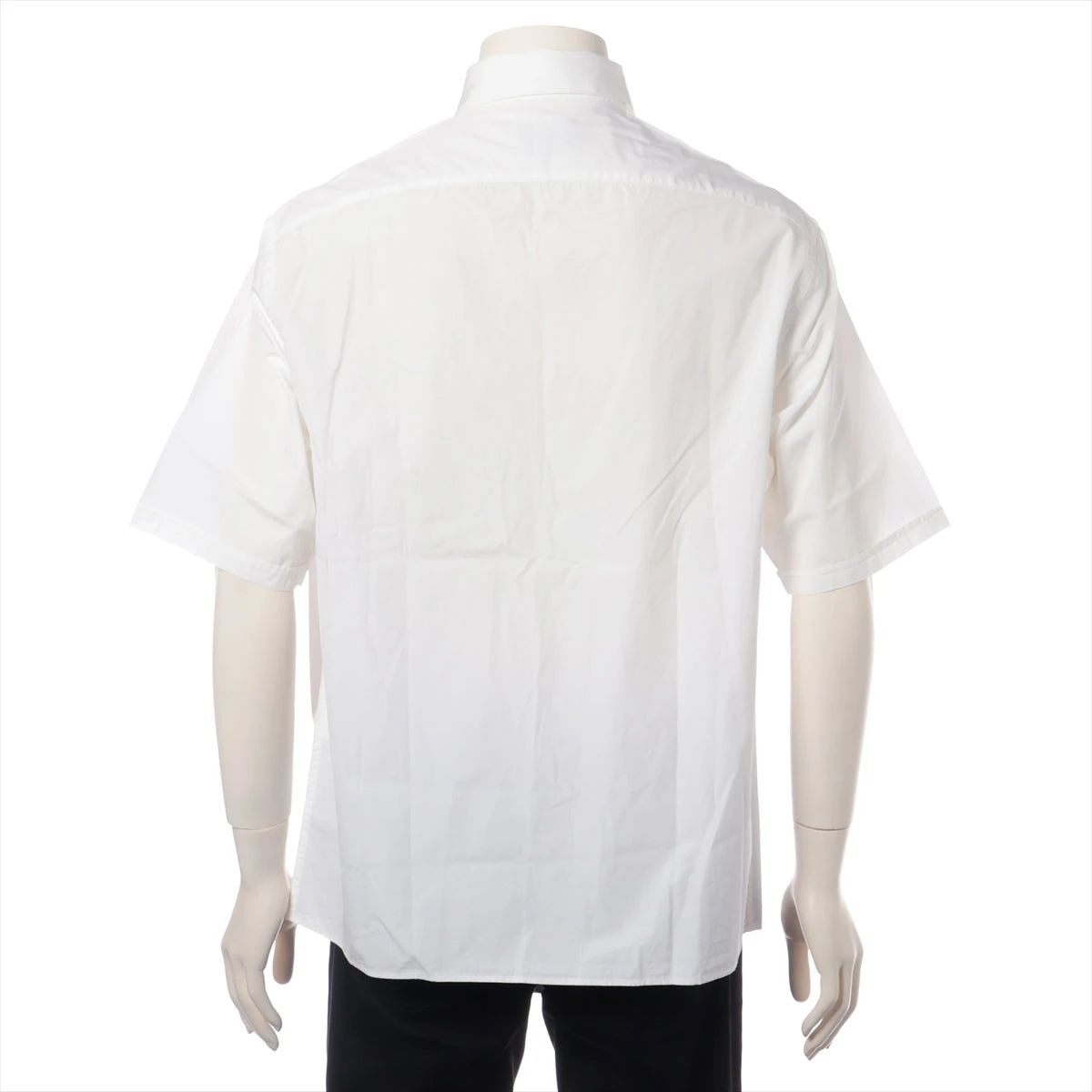 FENDI 2022SS ホワイトコットン ポロシャツ FENDI 2022SS ホワイトコットン ポロシャツ シャツ コットン ホワイト