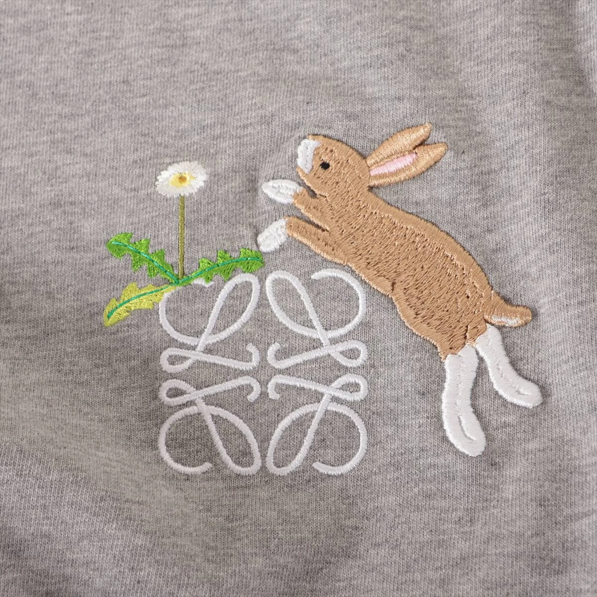 ロエベ×スナフジタ アナグラム コットン Tシャツ M レディース