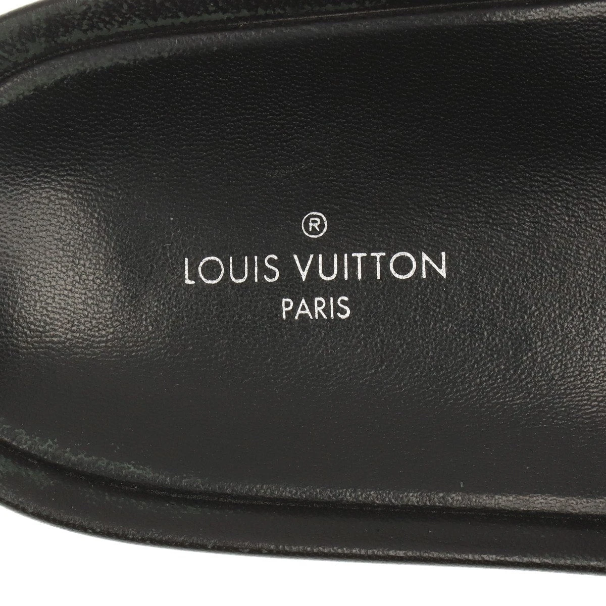 【美品】ルイヴィトン　サンダル　35 1/2　モノグラム　レザー　23cm LOUIS VUITTON ルイ・ヴィトン FD0028 モノグラム レザー