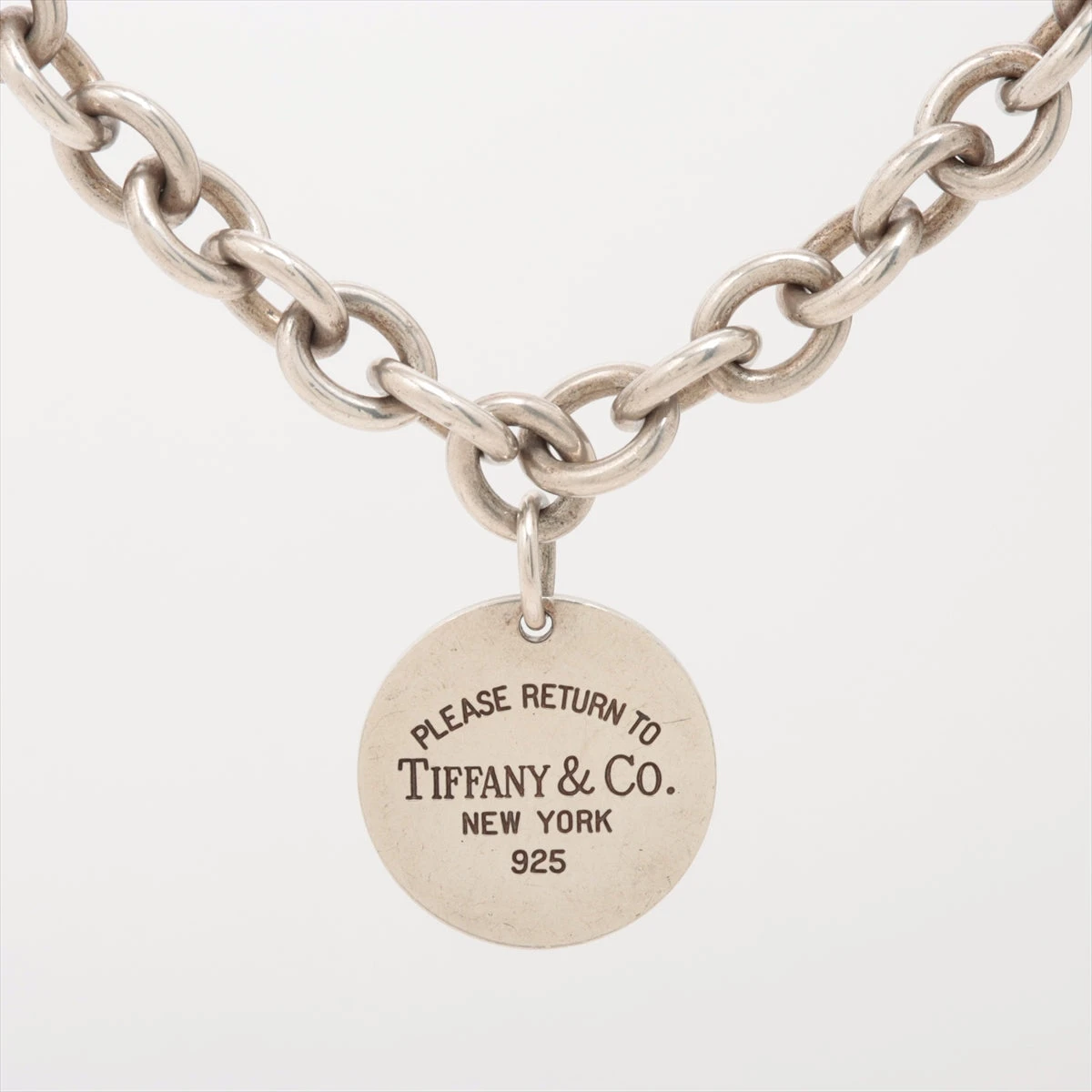 3524 TIFFANY&Co. ネックレス リターントゥ ラウンド タグ TIFFANY&Co.】ティファニー リターントゥティファニー