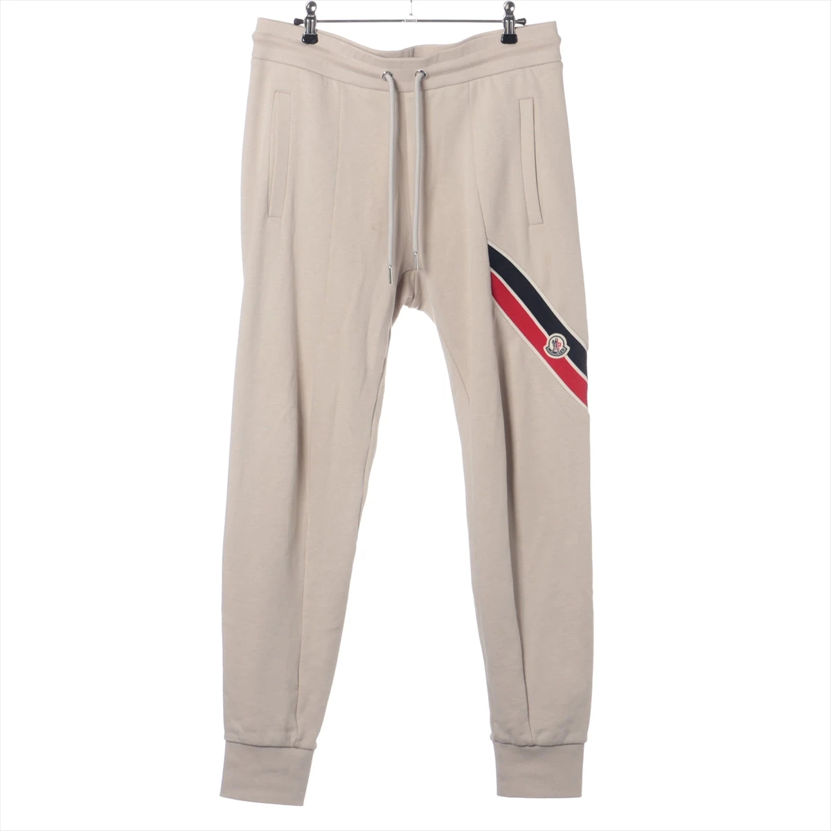 モンクレール 23年 コットン×ナイロン スウェットパンツ S メンズ