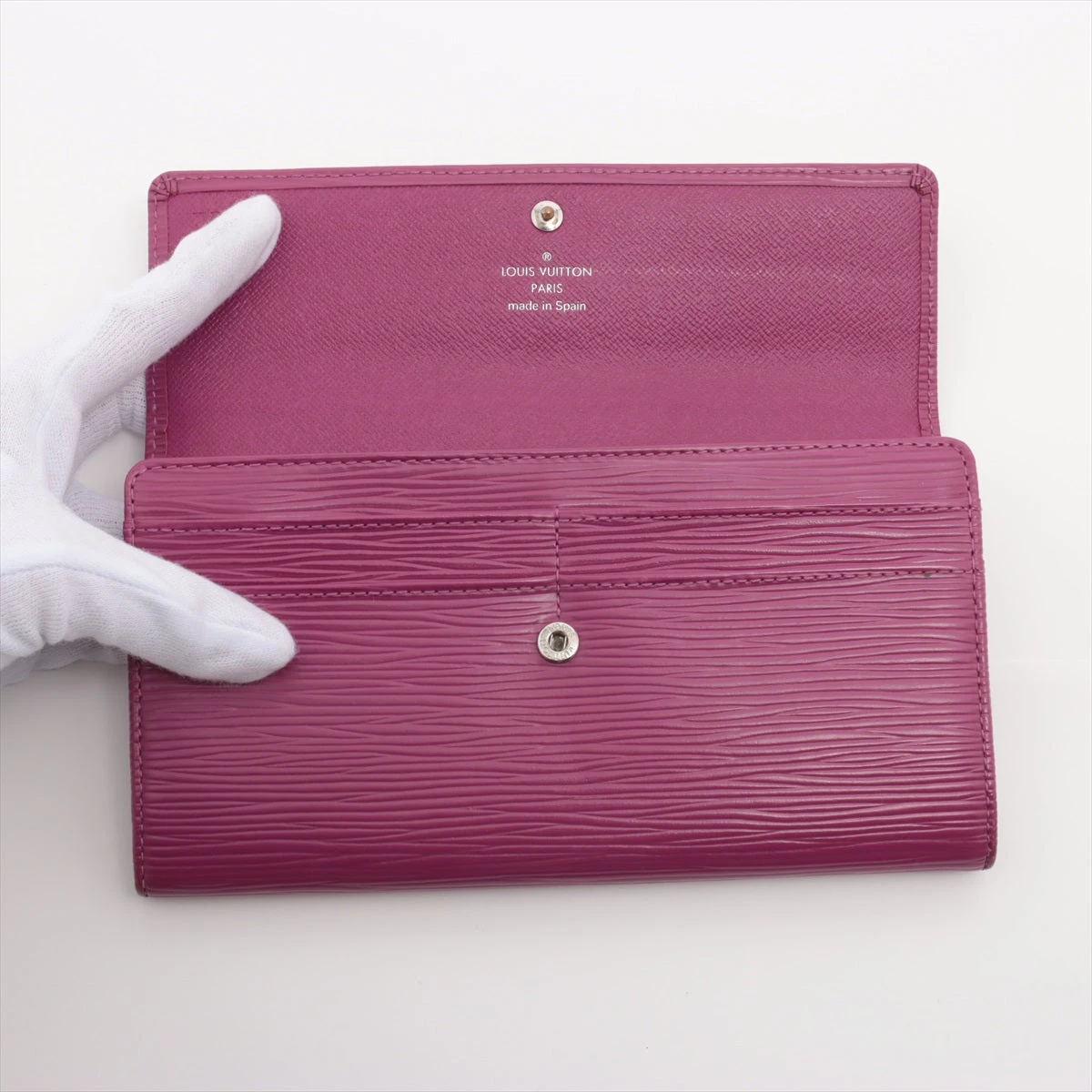 美品✨ L.VUITTON エピレザー　ポルトフォイユ サラ 長財布　グルナード LOUIS VUITTON ルイヴィトン ポルトフォイユサラ エピ 長財布