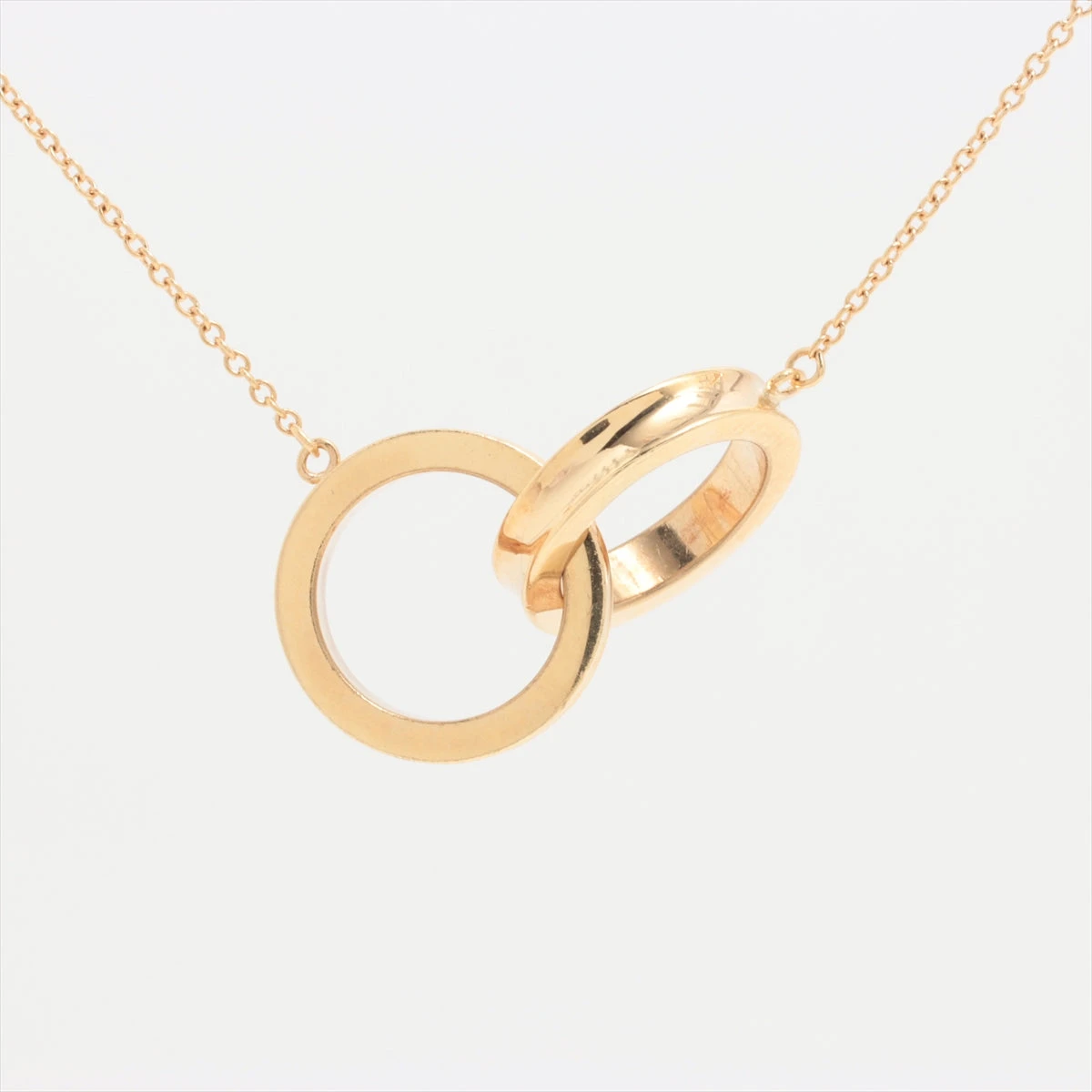 ティファニー 1837インターロッキングサークル ネックレス 750(YG) 7.5