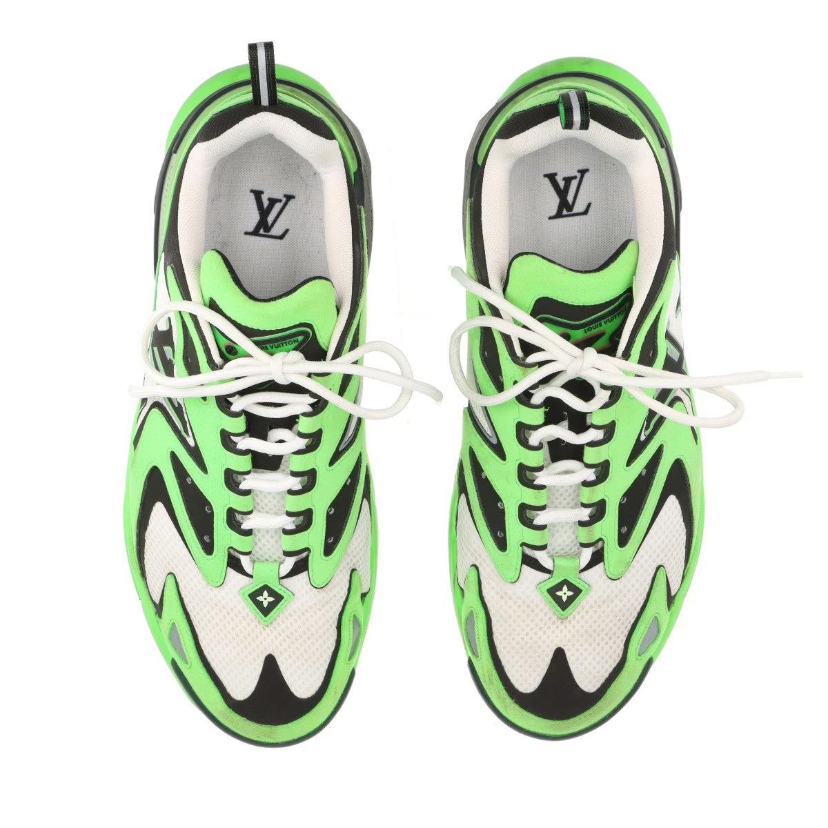 ヴィトン タティックライン 21年 メッシュ×スエード スニーカー 7