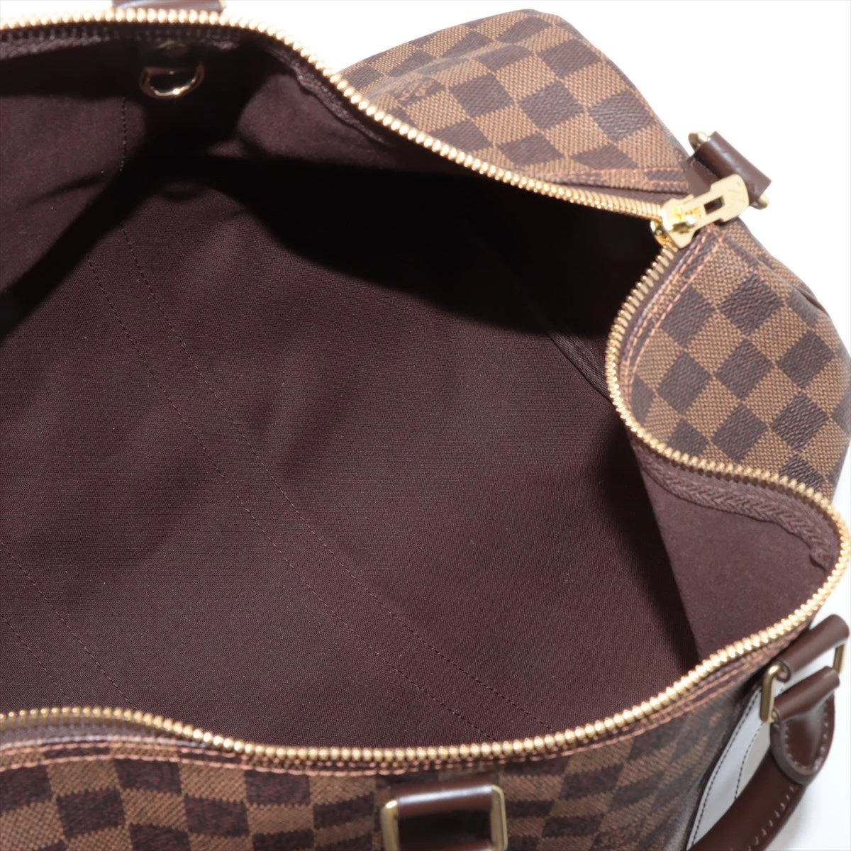 ルイ・ヴィトン　ダミエ　キーポル　バンドリエール　４５　中古 LOUIS VUITTON ルイ・ヴィトン キーポル・バンドリエール45
