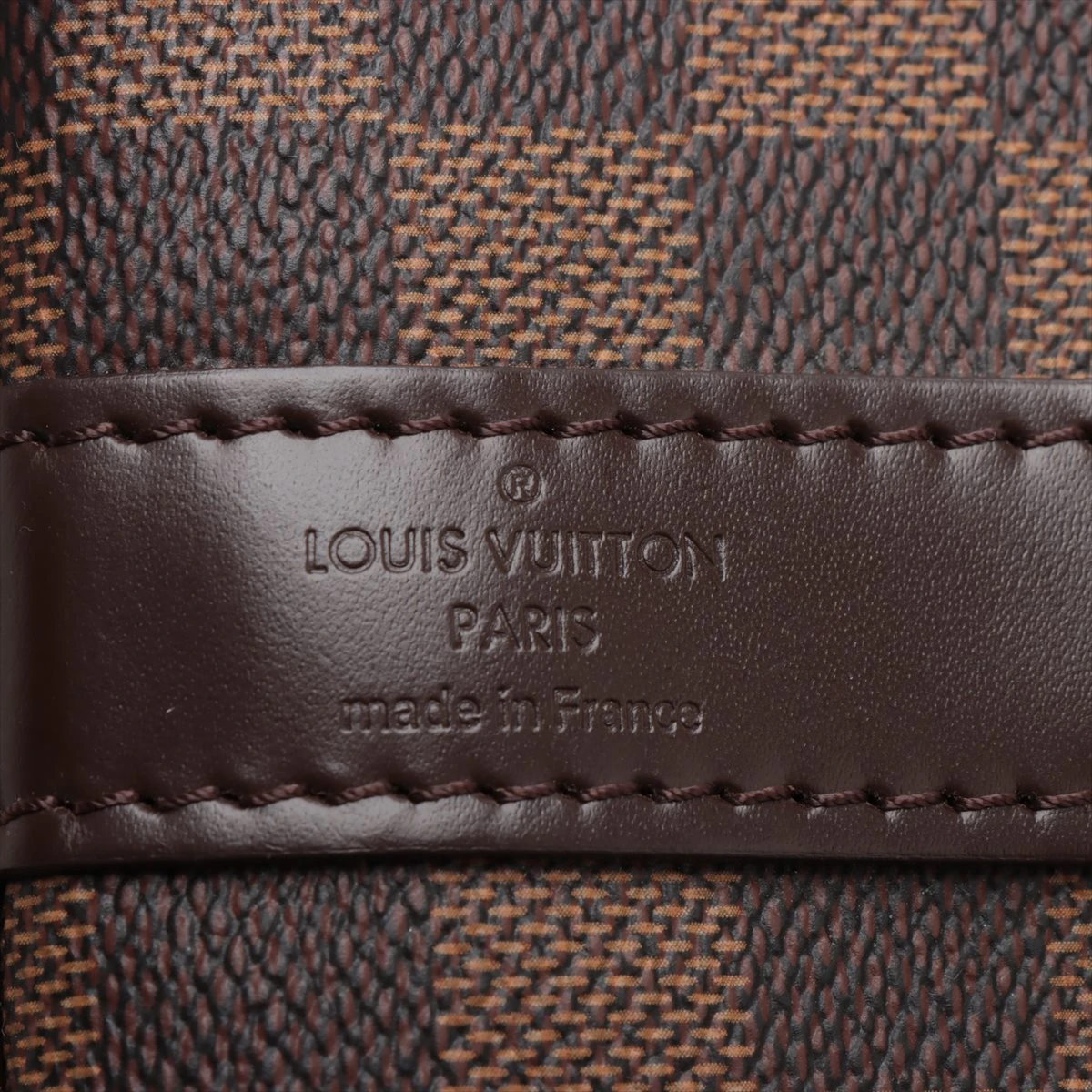 ルイ・ヴィトン　ダミエ　キーポル　バンドリエール　４５　中古 LOUIS VUITTON ルイ・ヴィトン キーポル・バンドリエール45