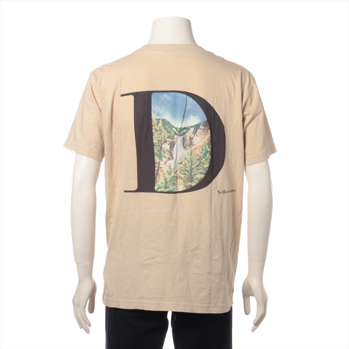 ディオール コットン Tシャツ XS メンズ ベージュ 293J696E0753