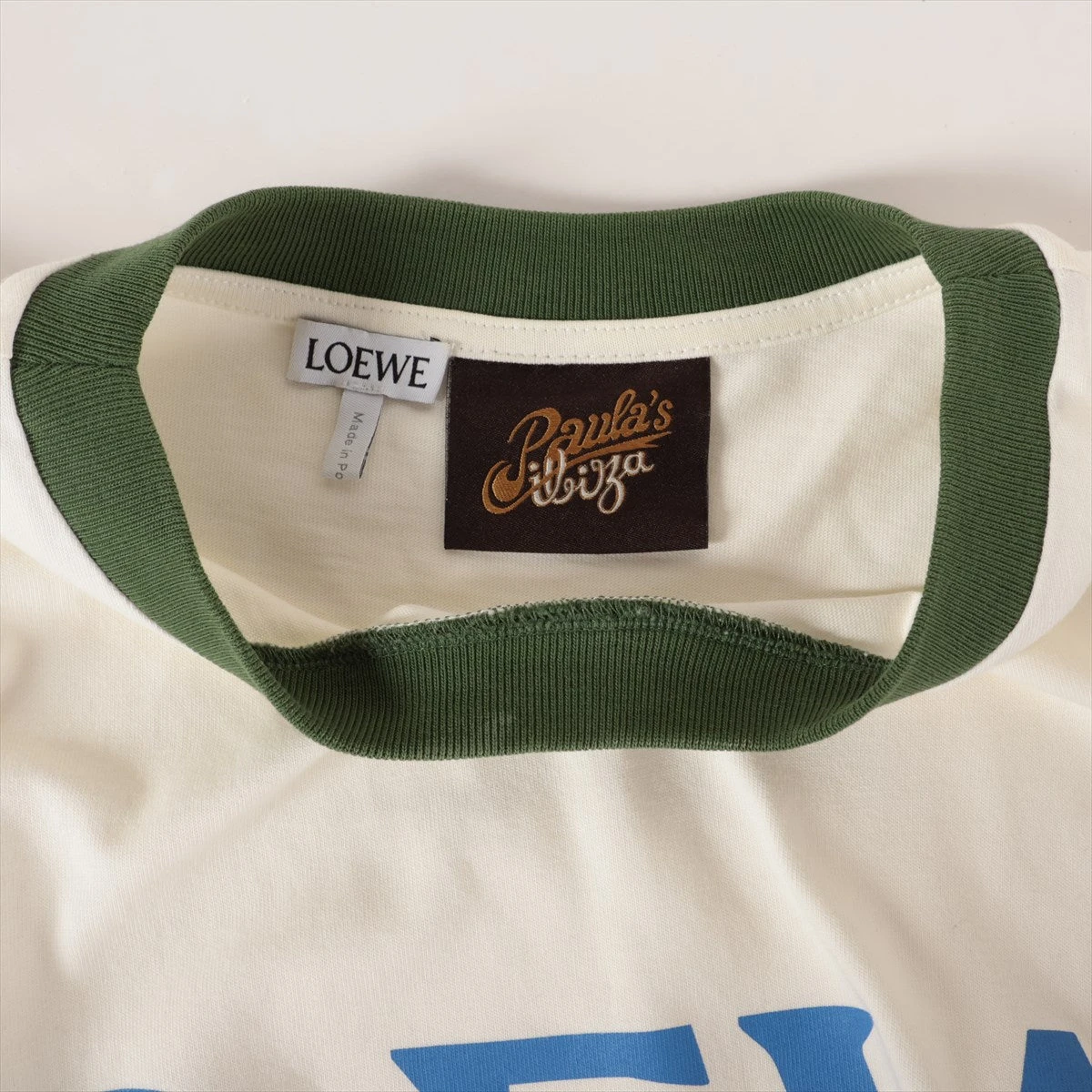 LOEWE パウラズイビザ　レディース　Tシャツ ロエベ×パウラズイビザ 20SS コットン Tシャツ L レディース