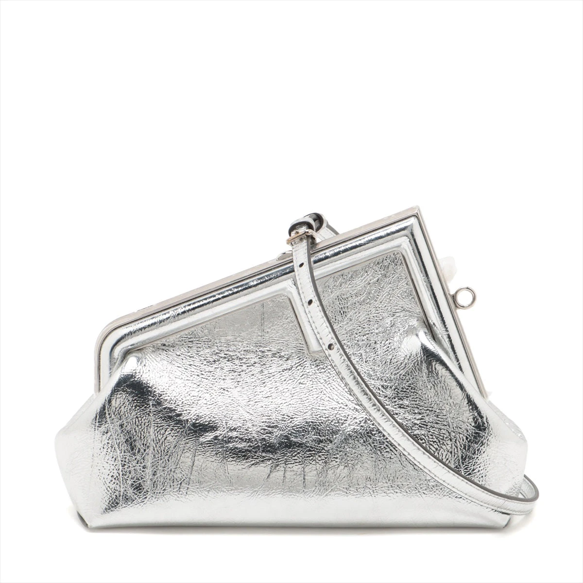 Fendi シルバー バックル 銀 約100cm 210.jpg