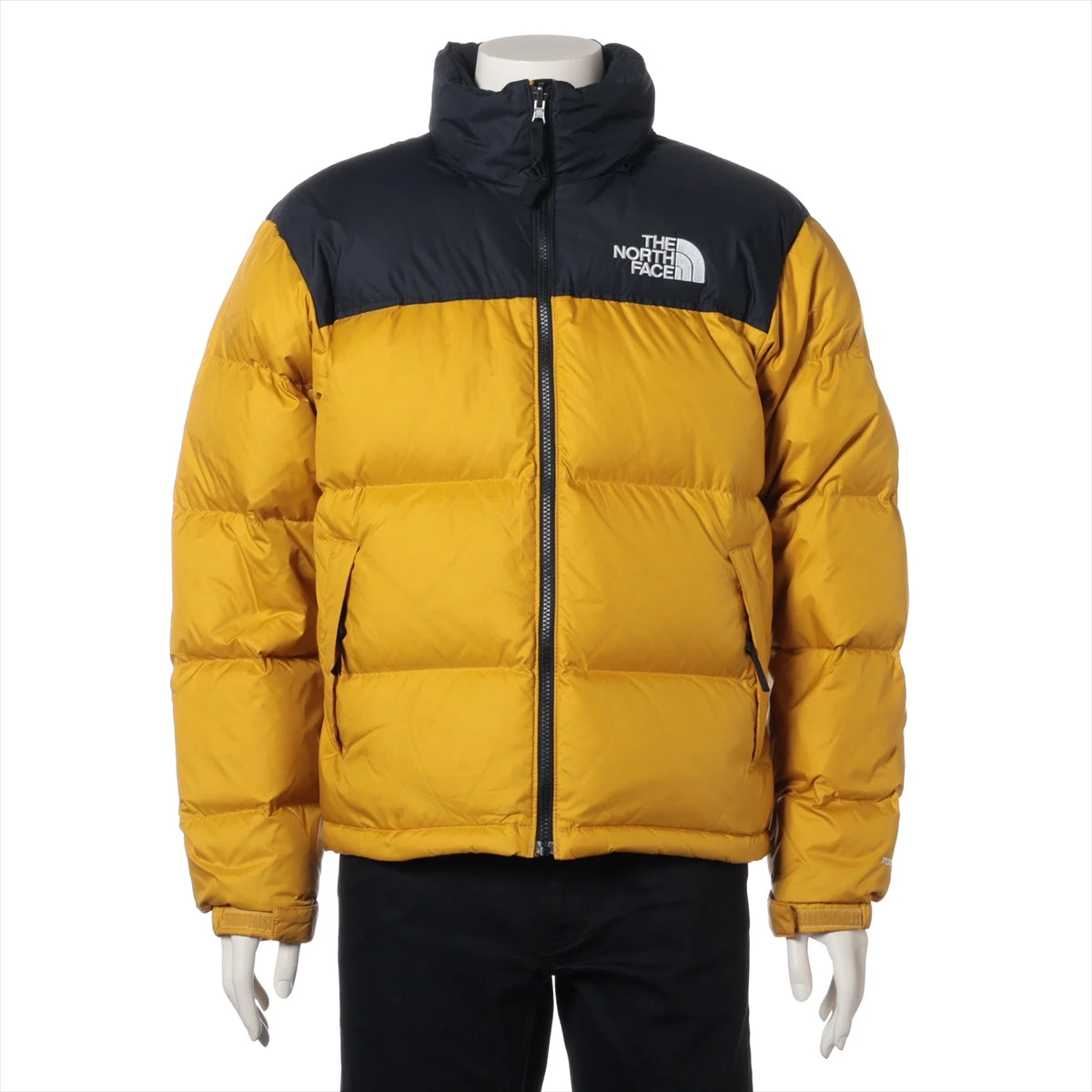 THE NORTH FACE ダウンジャケット S イエロー/ブラック THE NORTH FACE ダウンジャケット S イエロー/ブラック