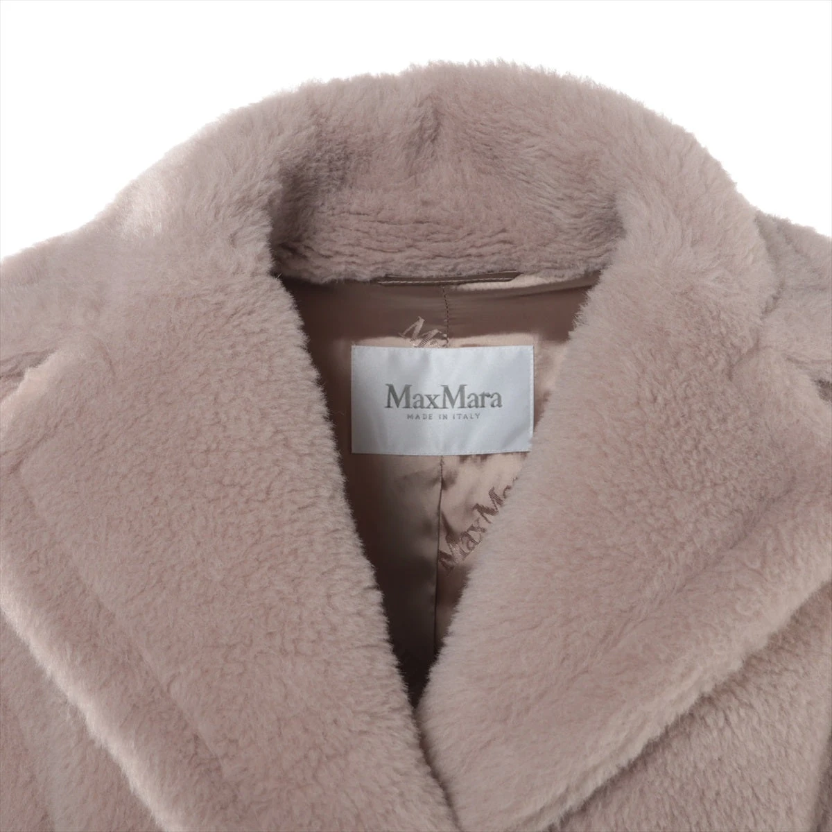 マックスマーラ テディベア アルパカ×ウール コート XS