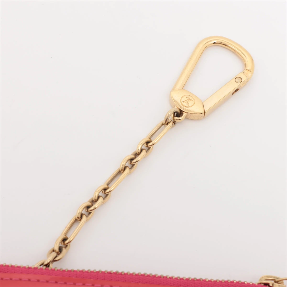 ヴィトン ヴェルニ ポシェットクレ M91737 ルージュグルナディーヌ