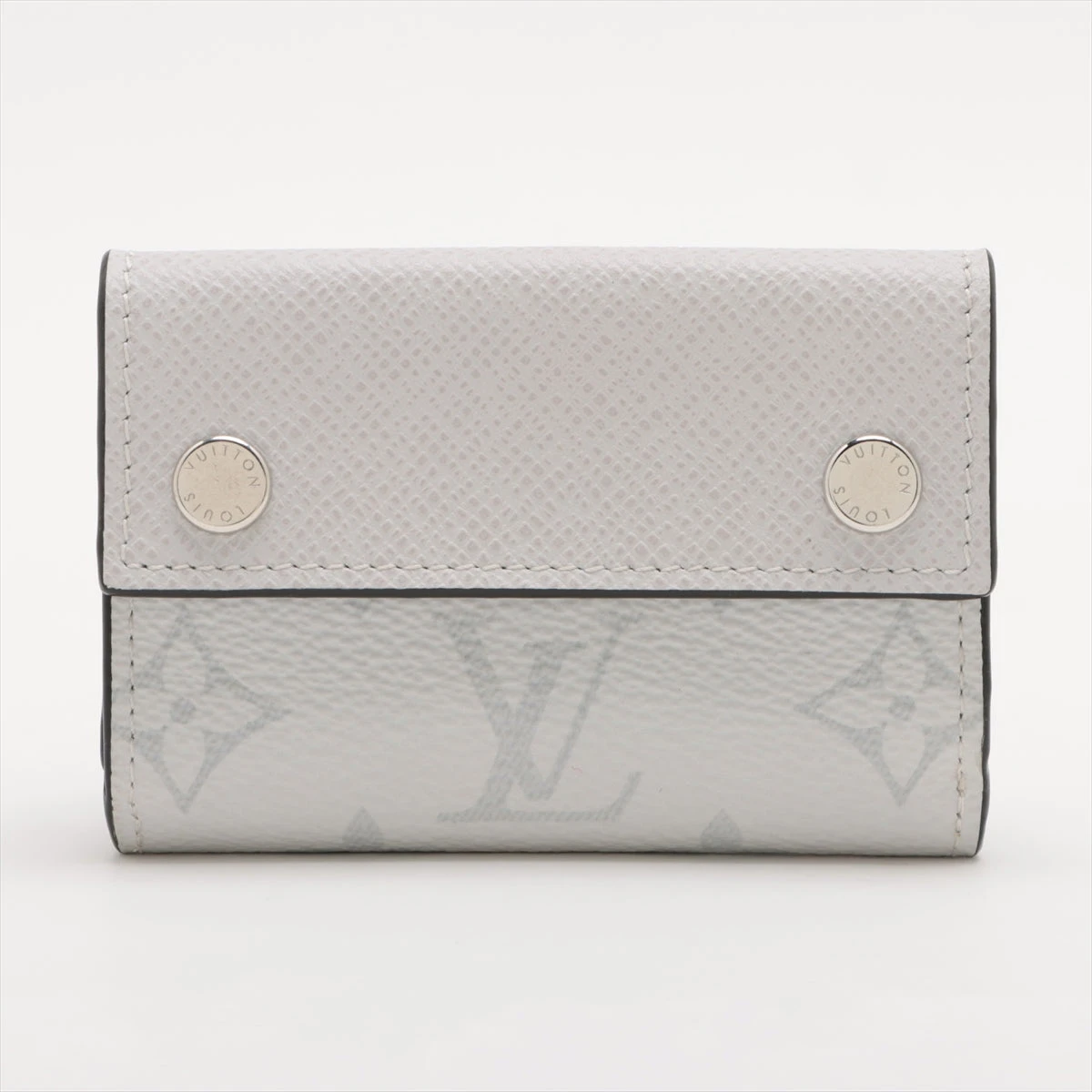 ルイヴィトン タイガラマ ディスカバリー コンパクトウォレット ホワイト グレー ヴィトン タイガラマ ディスカバリーコンパクトウォレット