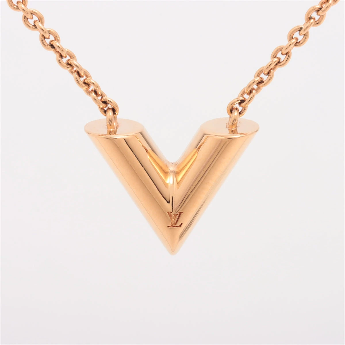 ヴィトン M61083 エッセンシャルV LE1252 ネックレス GP ゴールド 
