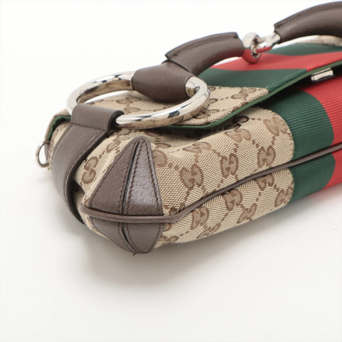 美品✨グッチ ホースビット 2way ヌバック ショルダーバッグ ブラウン GUCCI - グッチ GUCCI 斜め掛けショルダーバッグ ホースビット