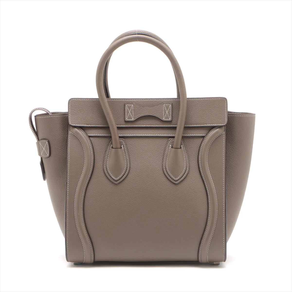 CELINE ラゲージ CELINE（セリーヌ）ラゲージ マイクロショッパー レザーレッド