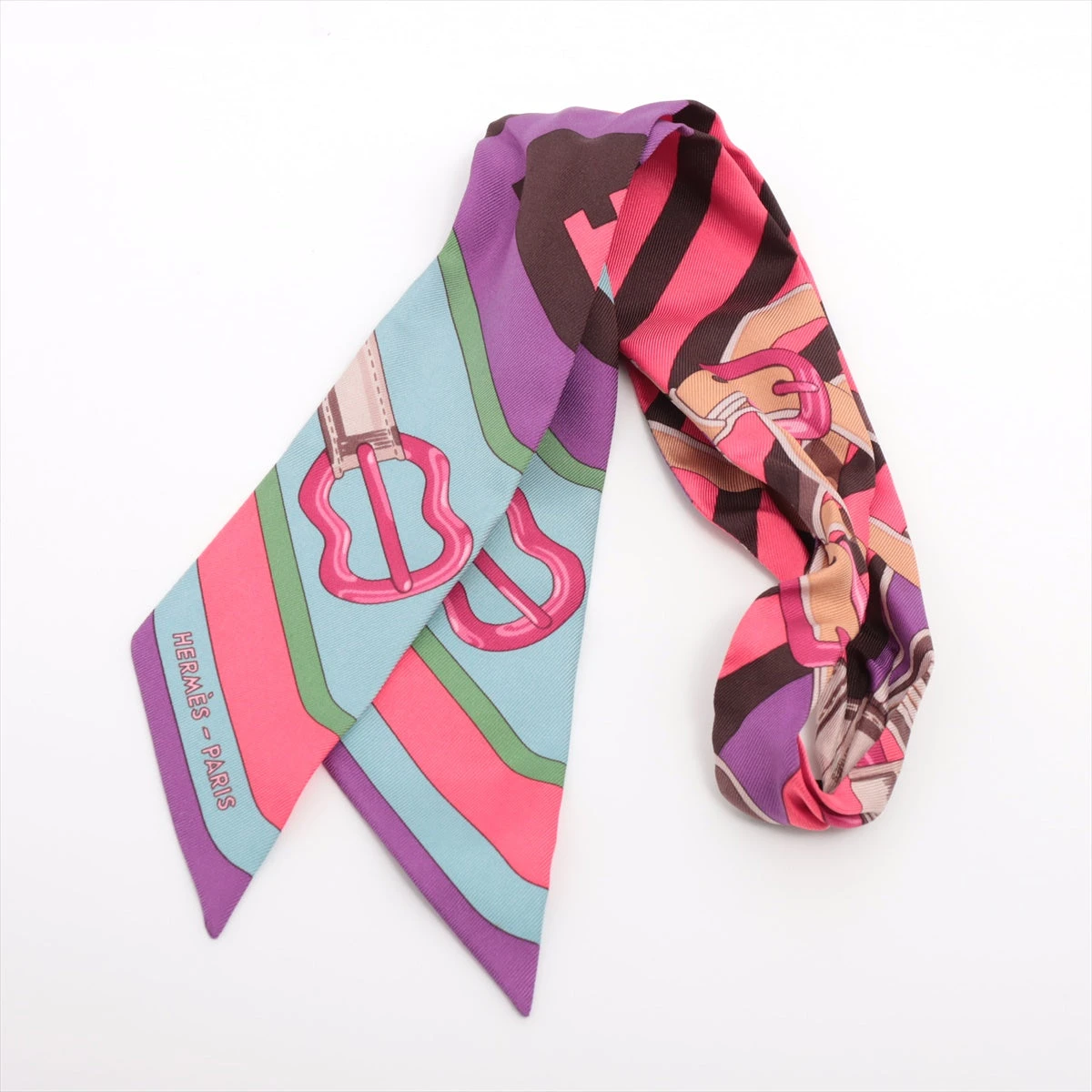 エルメス ツイリー COACHING コーチング スカーフ シルク マルチ