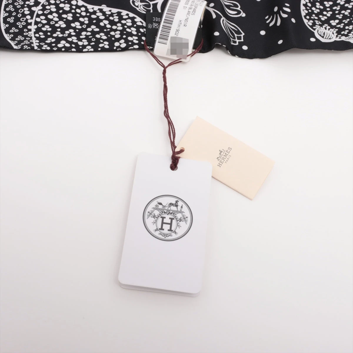 エルメス ツイリー Les Leopards Bandana スカーフ シルク