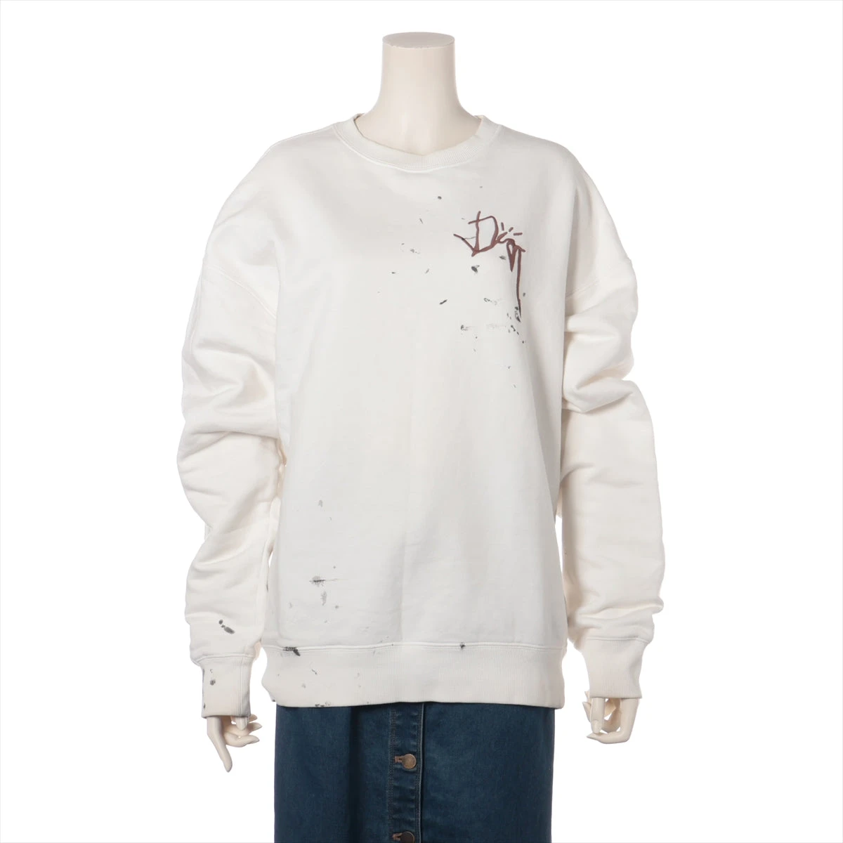 Dior トラヴィス コラボ 長袖カットソー ホワイト ディオール×トラヴィススコット トップス｜中古ブランド品・ブランド