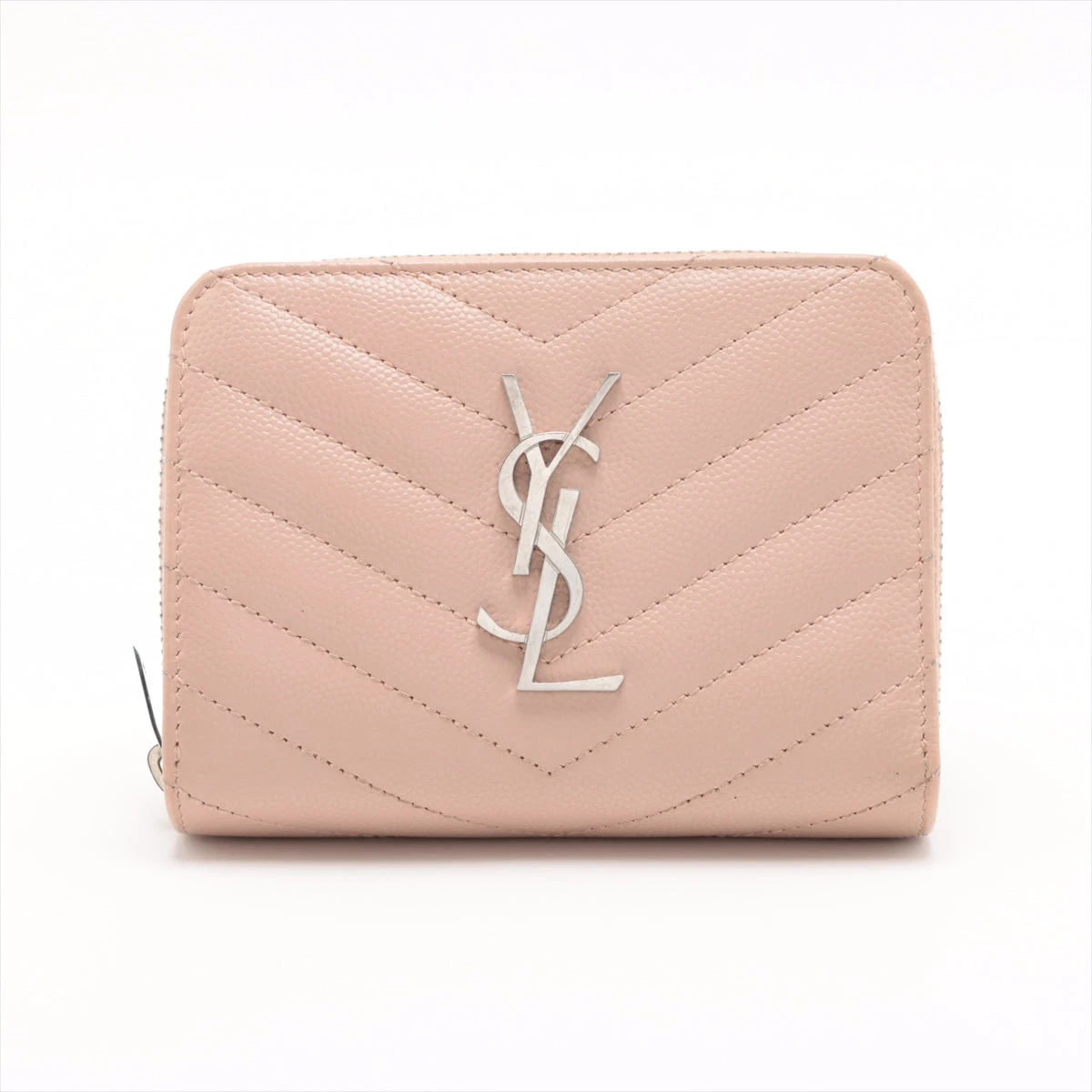 サンローランパリ Vステッチ YSLロゴ GUE403723 レザー