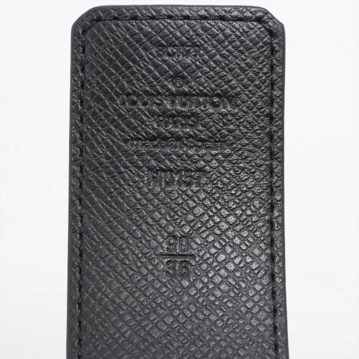 美品】ルイヴィトン M0157 モノグラムエクリプスサンチュール 90