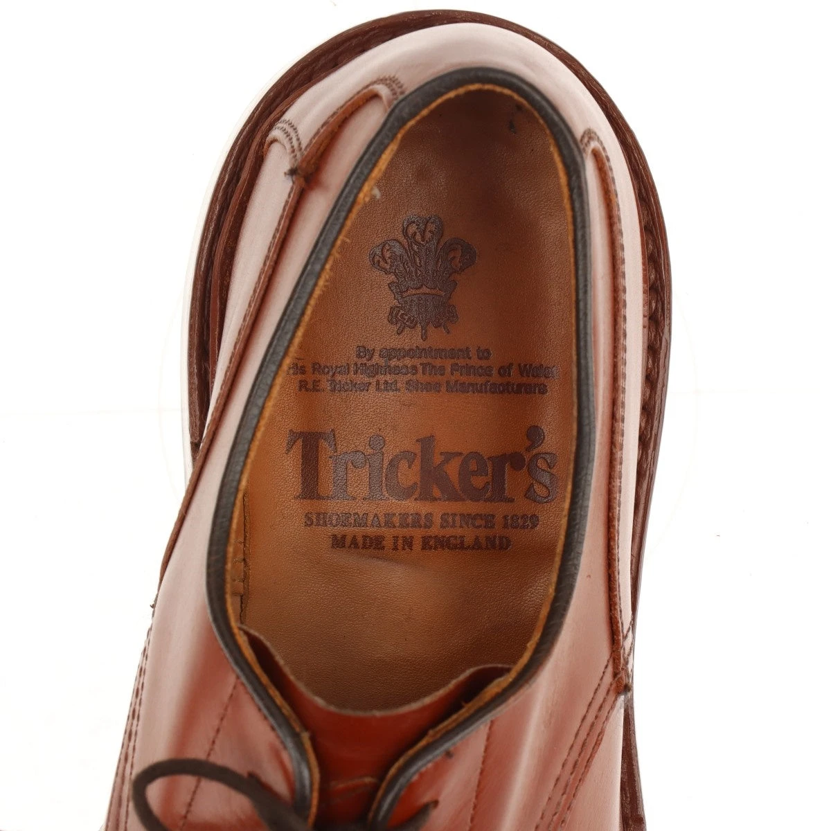 『トリッカーズ』　ブラウン レザー Tricker's(トリッカーズ) レザー シューズ 6 1/2(25.5cm程度