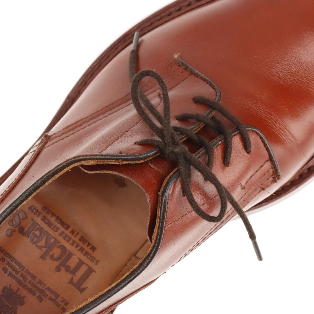『トリッカーズ』　ブラウン レザー Tricker's(トリッカーズ) レザー シューズ 6 1/2(25.5cm程度