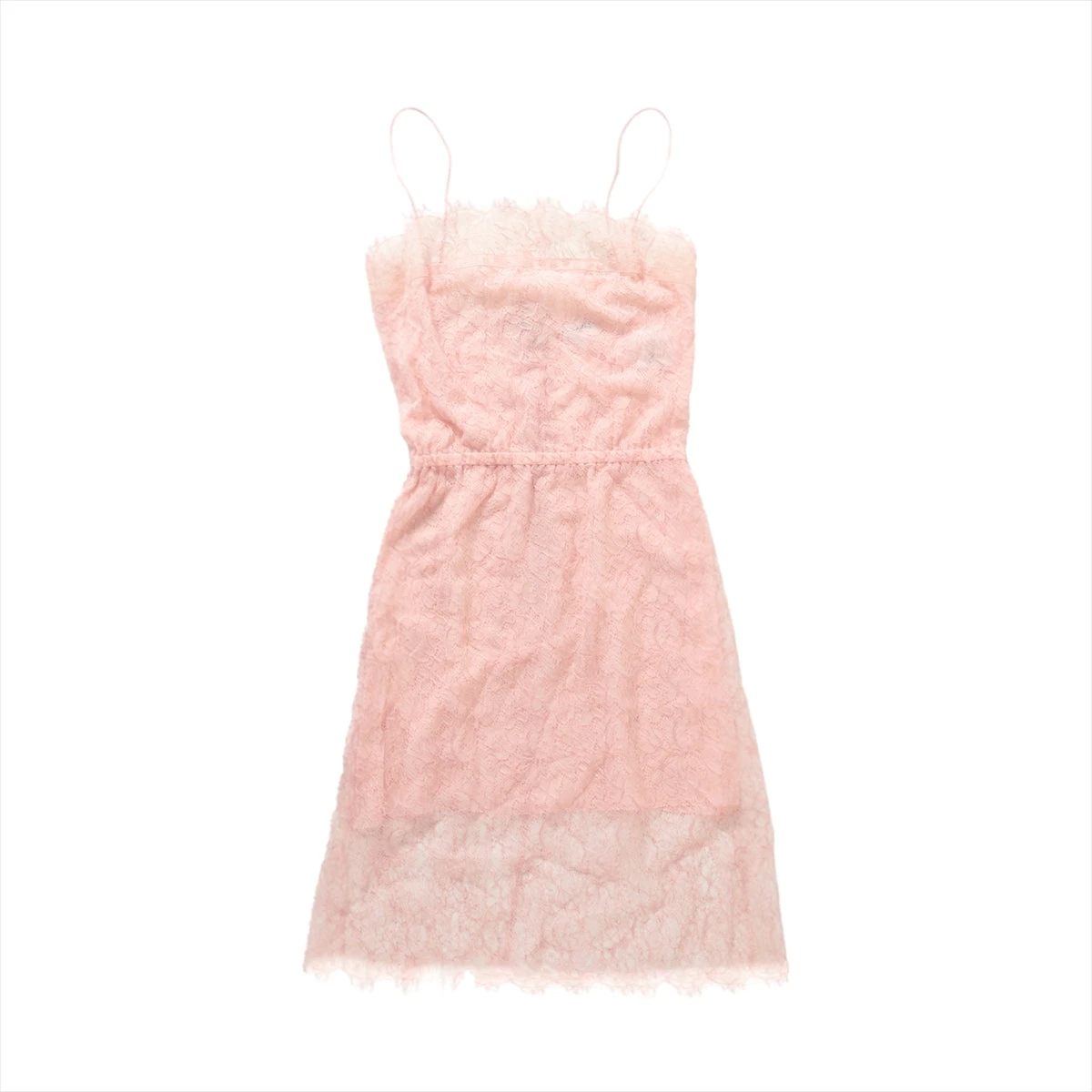 CHANEL ノースリーブワンピース 34 ピンク