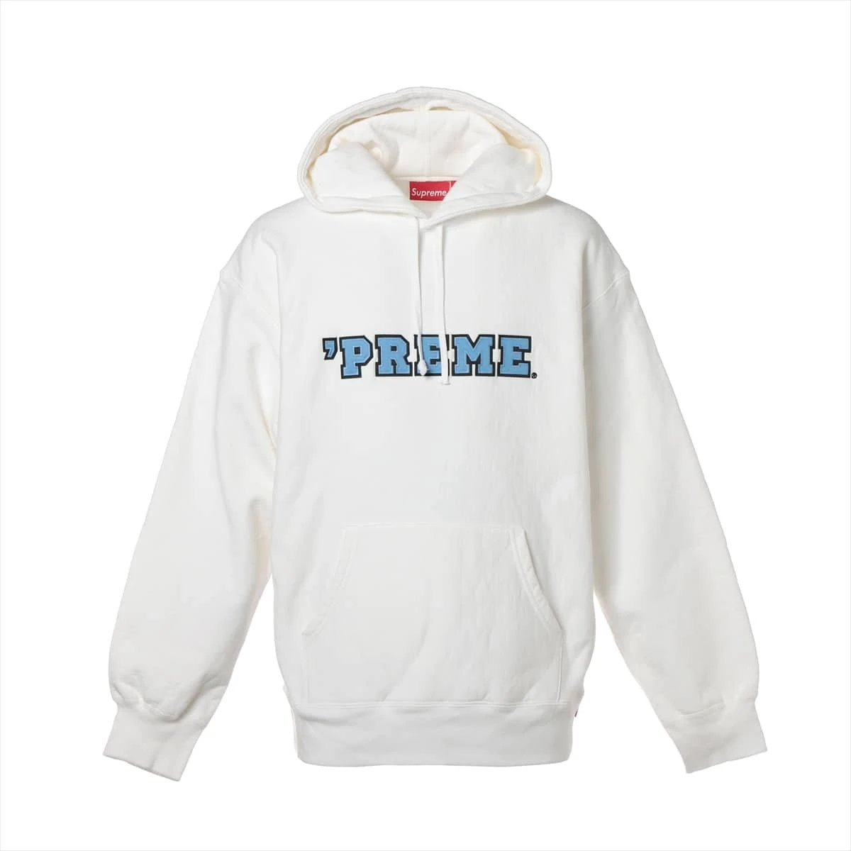 シュプリーム 22AW コットン パーカー L ホワイト Preme Hooded