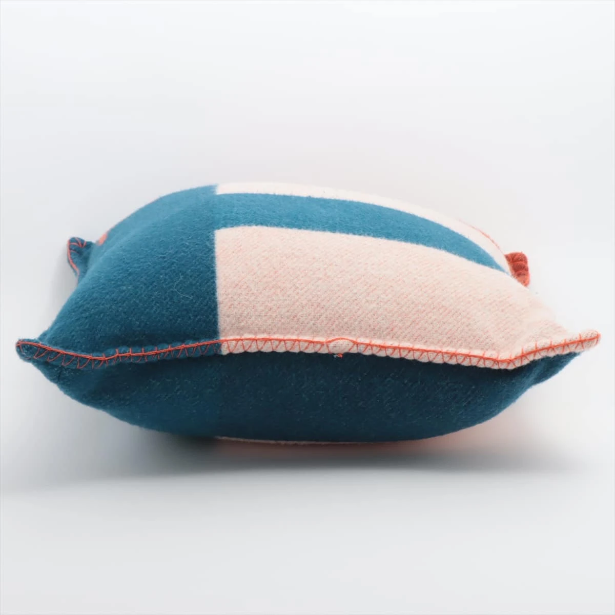HERMES クッション Hロゴ ウール カシミヤ エルメス Hロゴ クッション