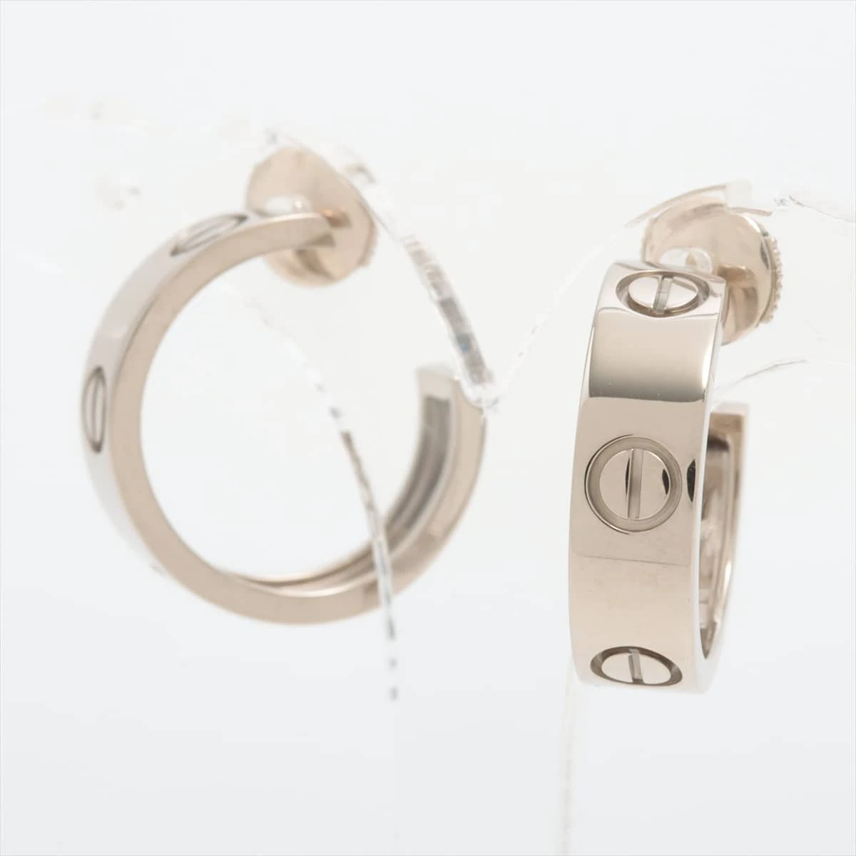 カルティエ ラブ ピアス 750(WG) 9.7g ポスト曲がり A1753883｜中古