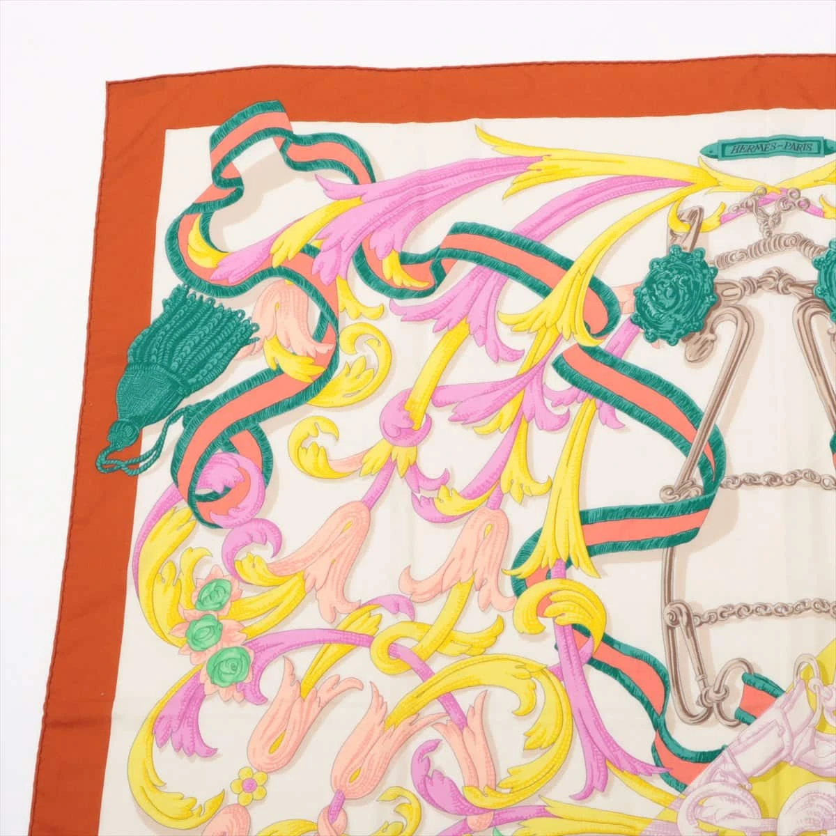 HERMES エルメス カレ90 LE MORS A LA CONETABLE Authentic HERMES 