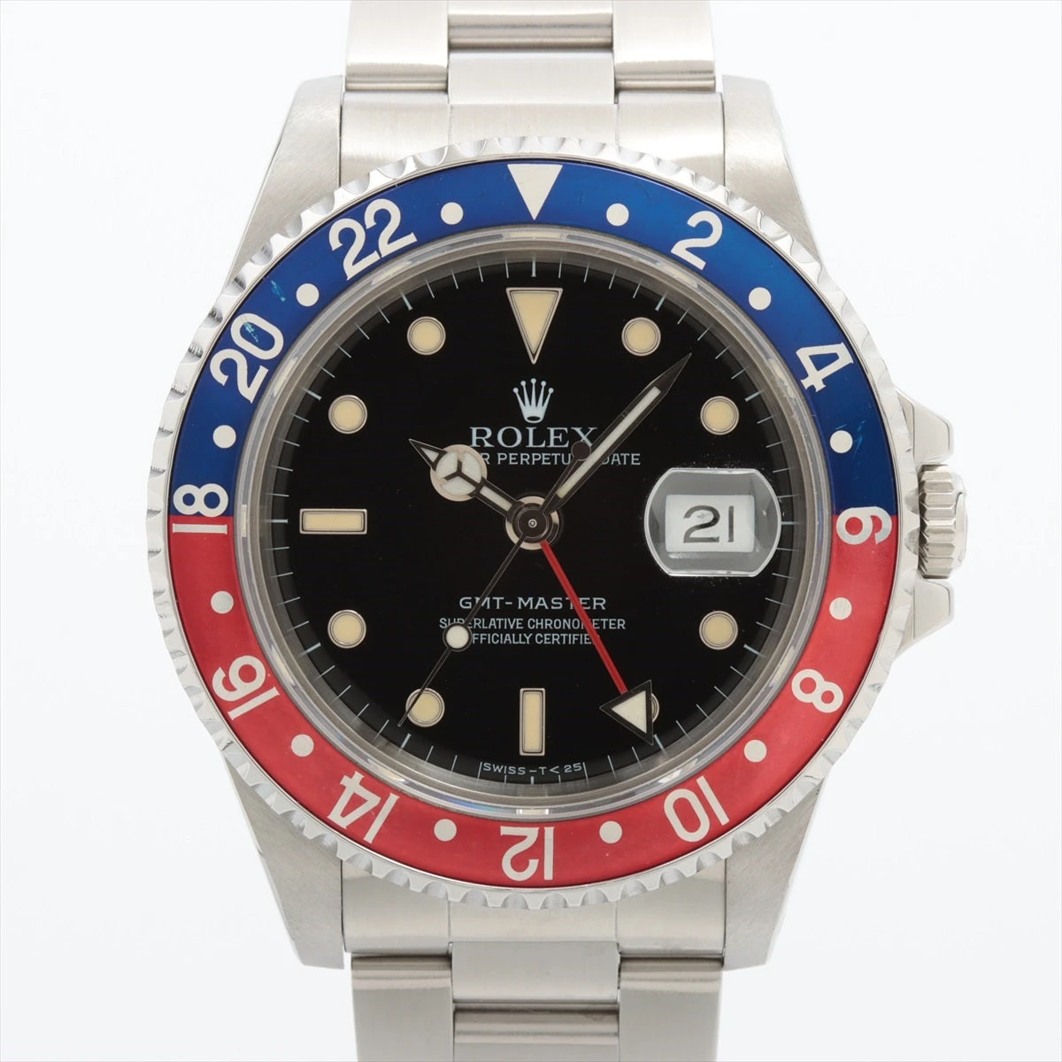 ロレックス GMTマスター 16700 X612411  SS AT 黒文字盤 あまりごま1